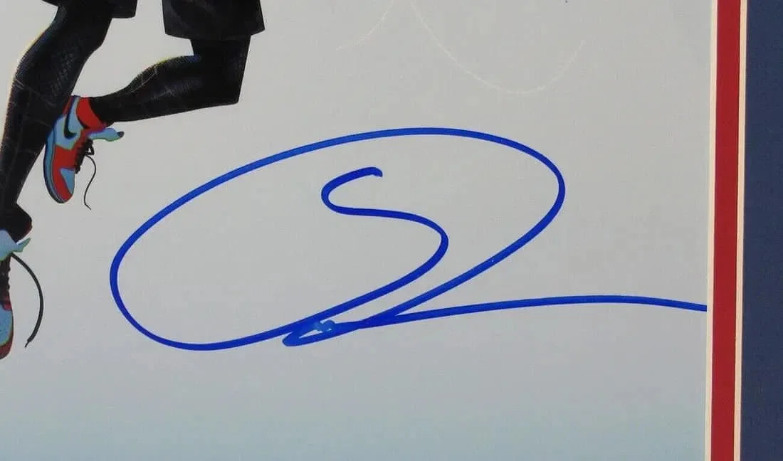 Shameik Moore — Shameik Moore Actor Signed/Autographed Spider-Man 11x14 Photo Framed JSA 158417, изображение 2