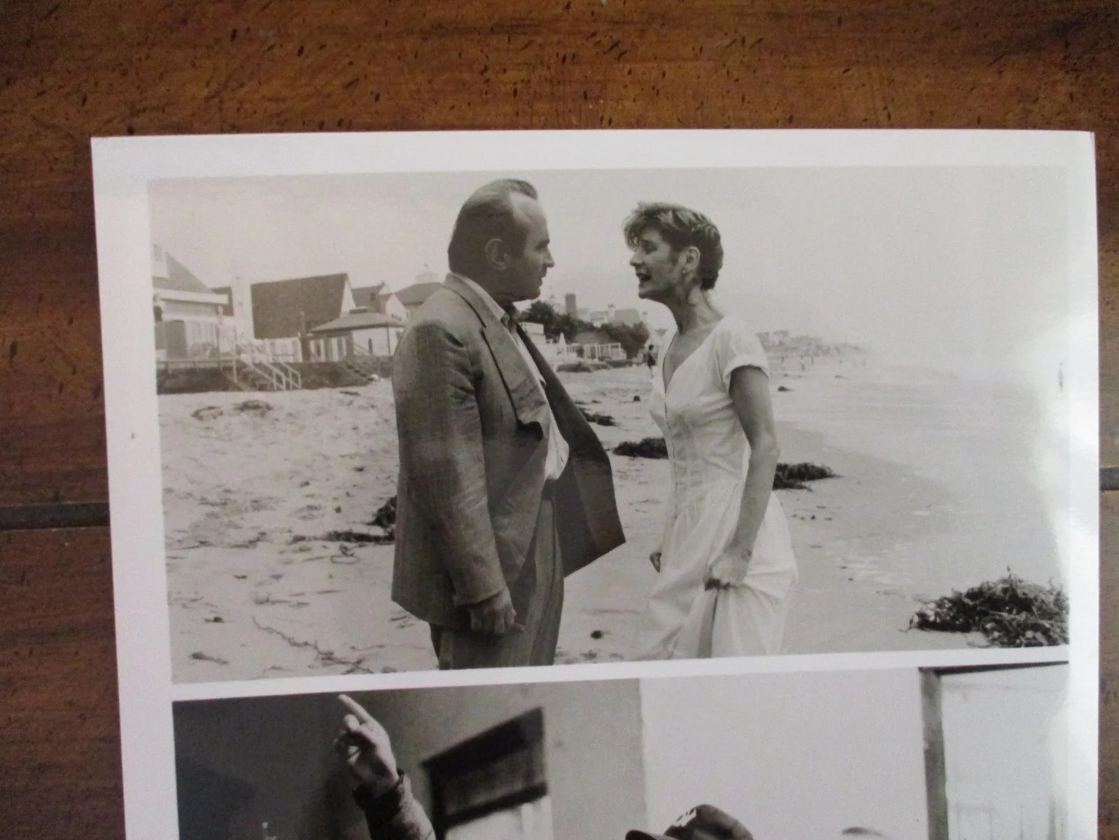 Chloe Webb/Bob Hoskins/James D. Parriott(HEART CONDITION)1990 8 x 10 B &W Photo, изображение 2