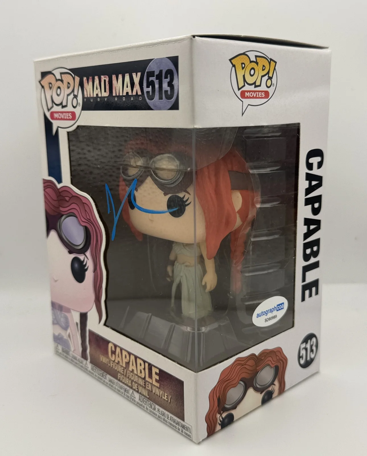 Riley Keough — Riley Keough "Mad Max: Fury Road" AUTOGRAPH Signed 'Capable' 513 Funko Pop ACOA, image 2