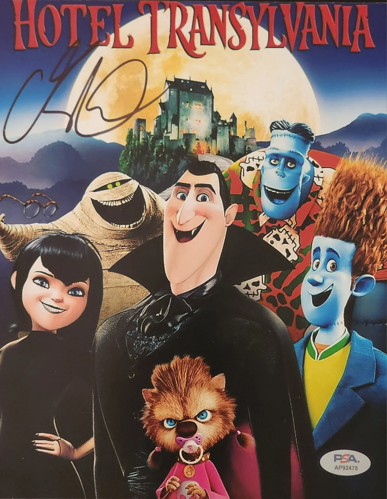 Adam Sandler — Adam Sandler Signed 8x10 Autographed Photo Hotel Transylvania Actor Comedian PSA