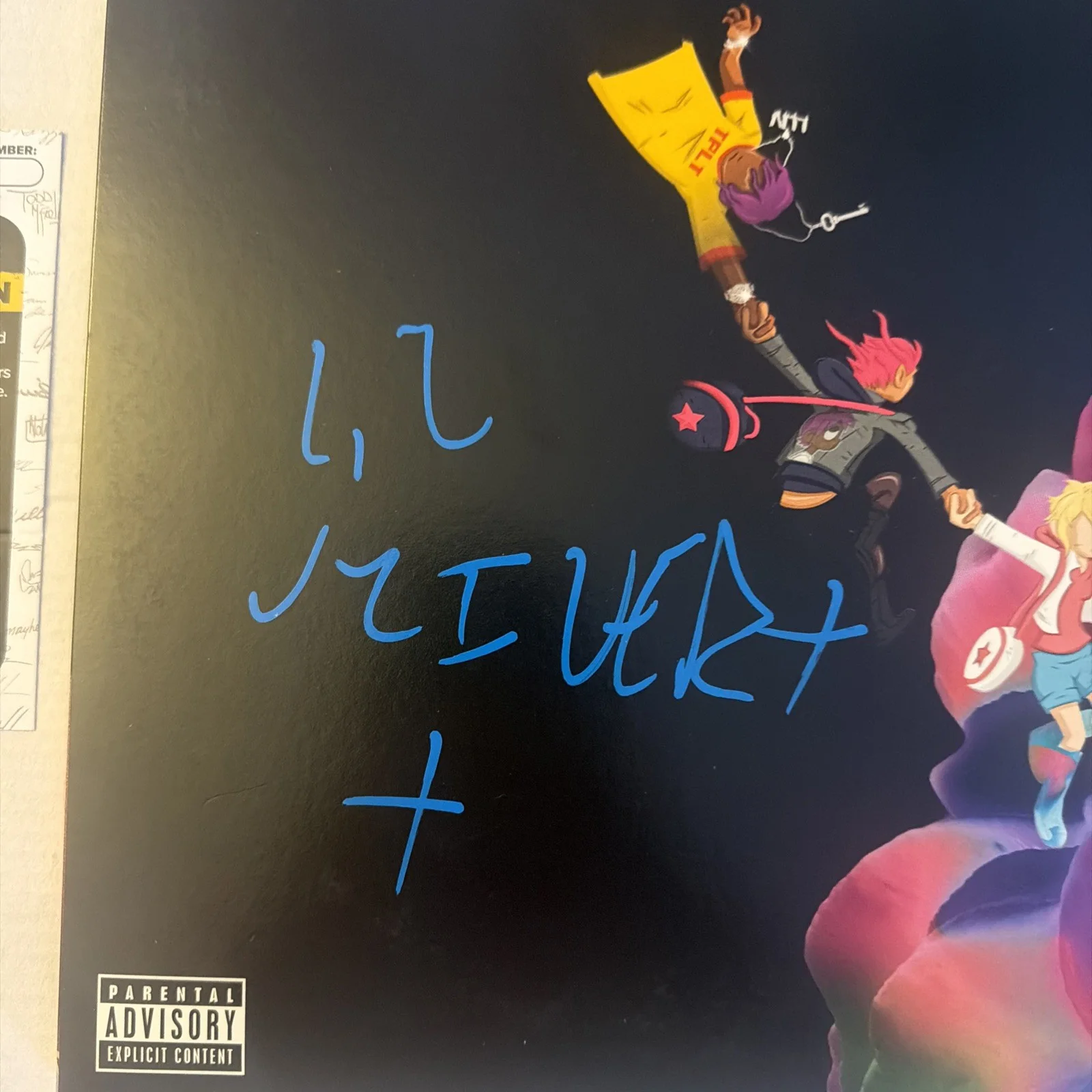 Lil Uzi Vert Signed Autographed Vinyl LP “The Perfect Luv Tape” JSA COA #557, изображение 2