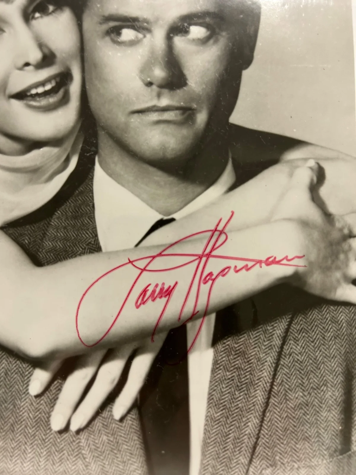 Larry Hagman, I dream of Jeannie autograph photo, изображение 2