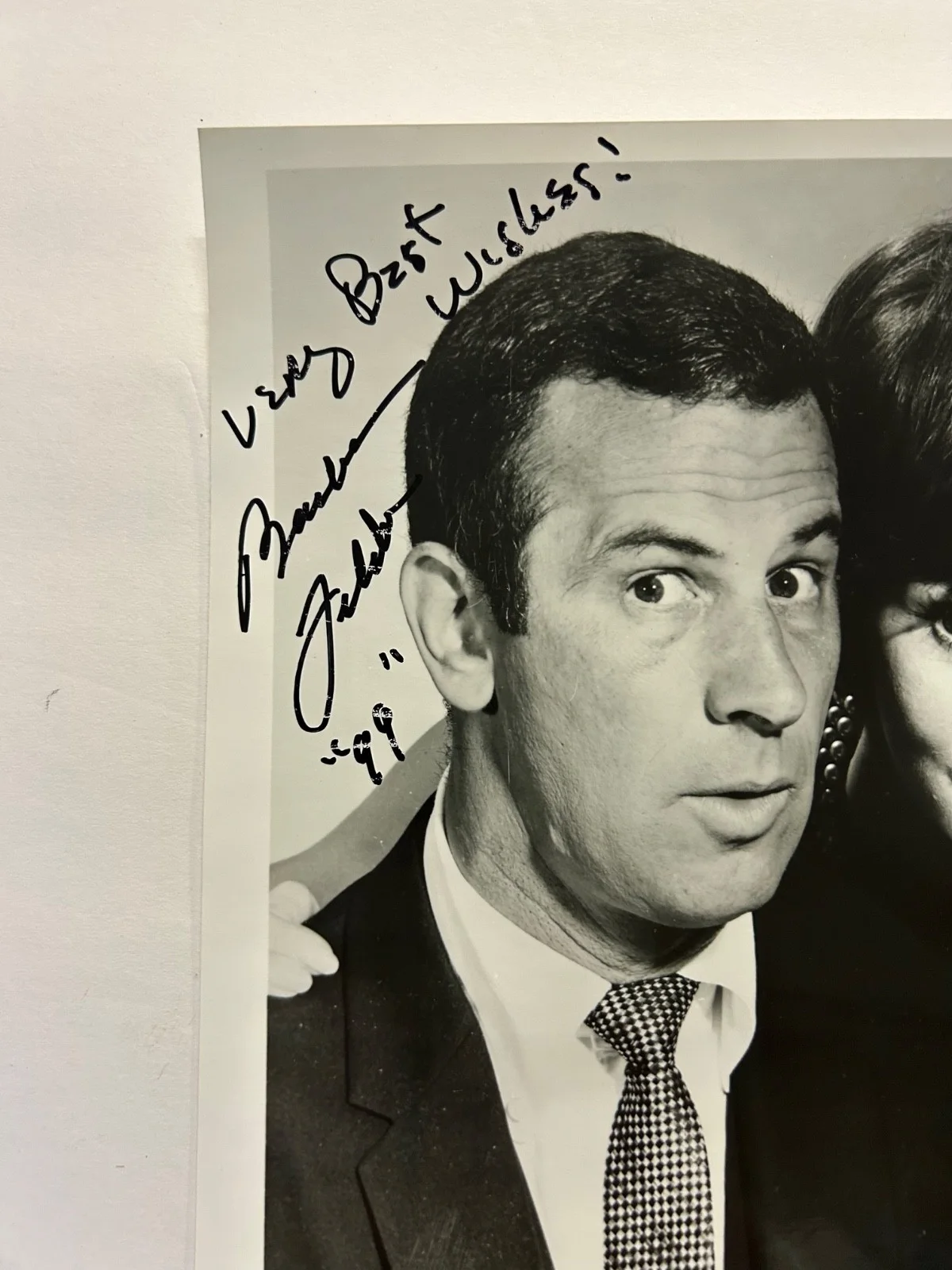 Barbara Feldon get smart autographed photo, image 2