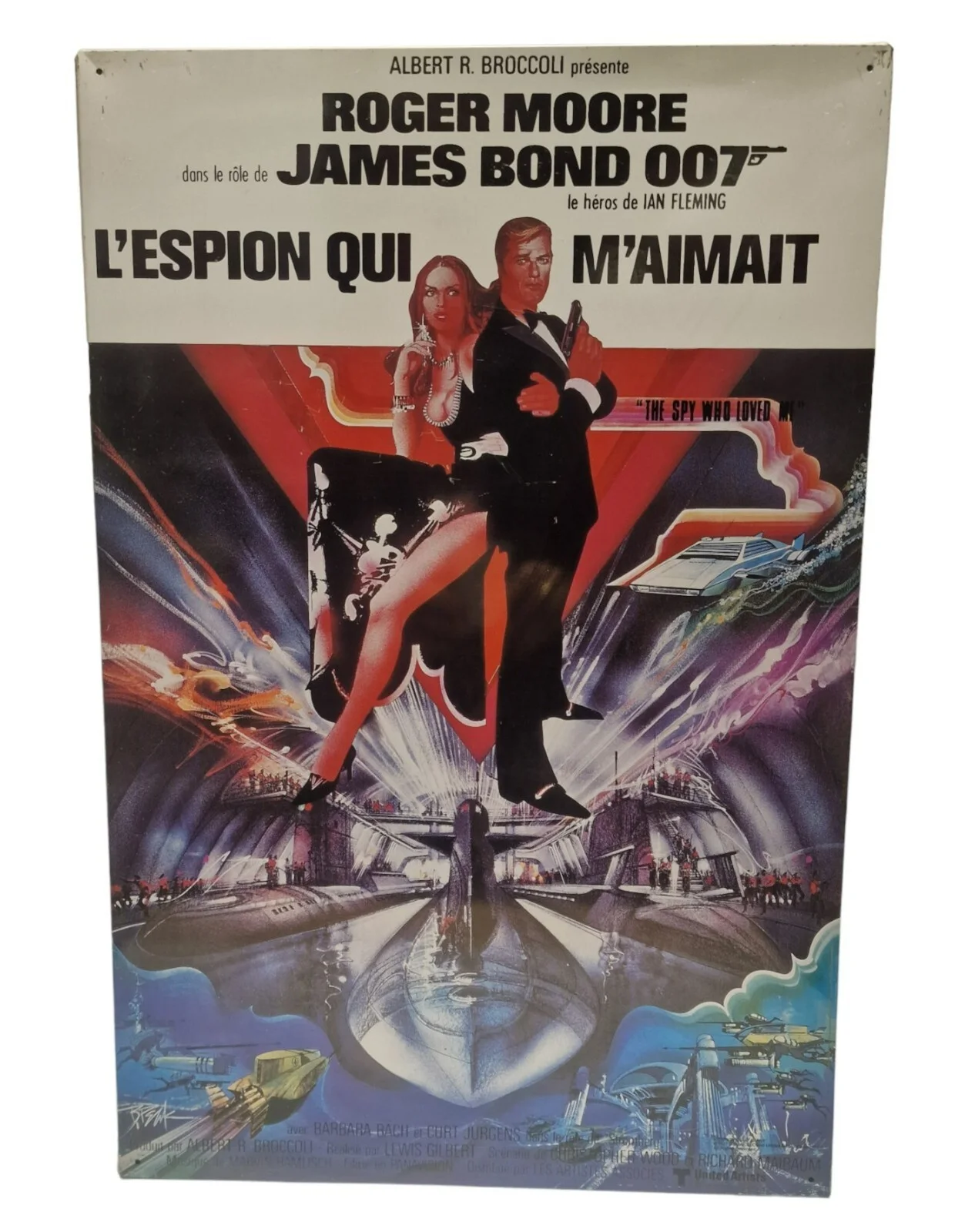 JAMES BOND LIVE & LET DIE, SPY WHO LOVED ME, MAN WT GOLDEN GUN + 1 METAL POSTERS, изображение 5