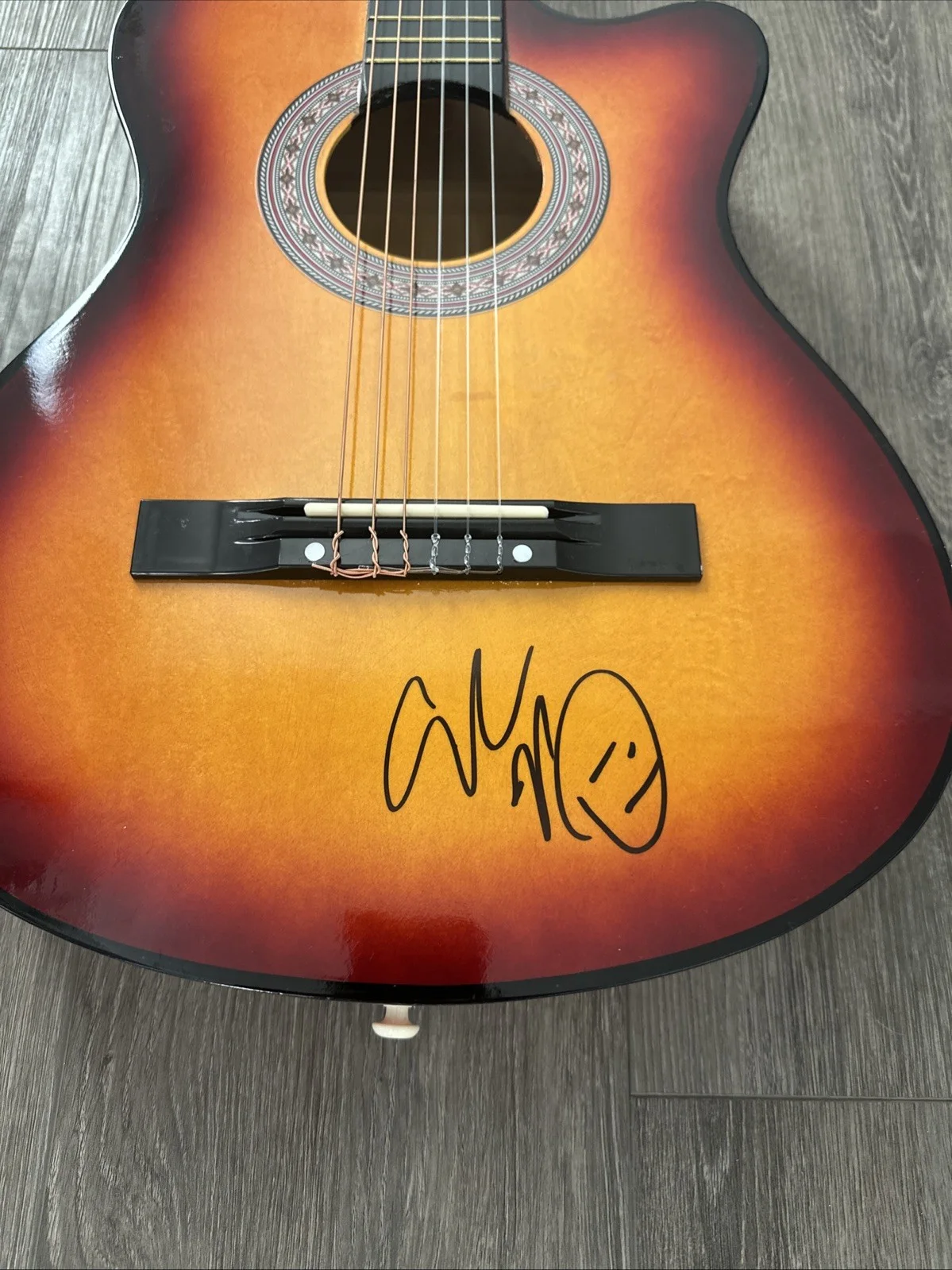 Adam Sandler Autograph Signed Acoustic Guitar! Psa Coa! Rare, изображение 2