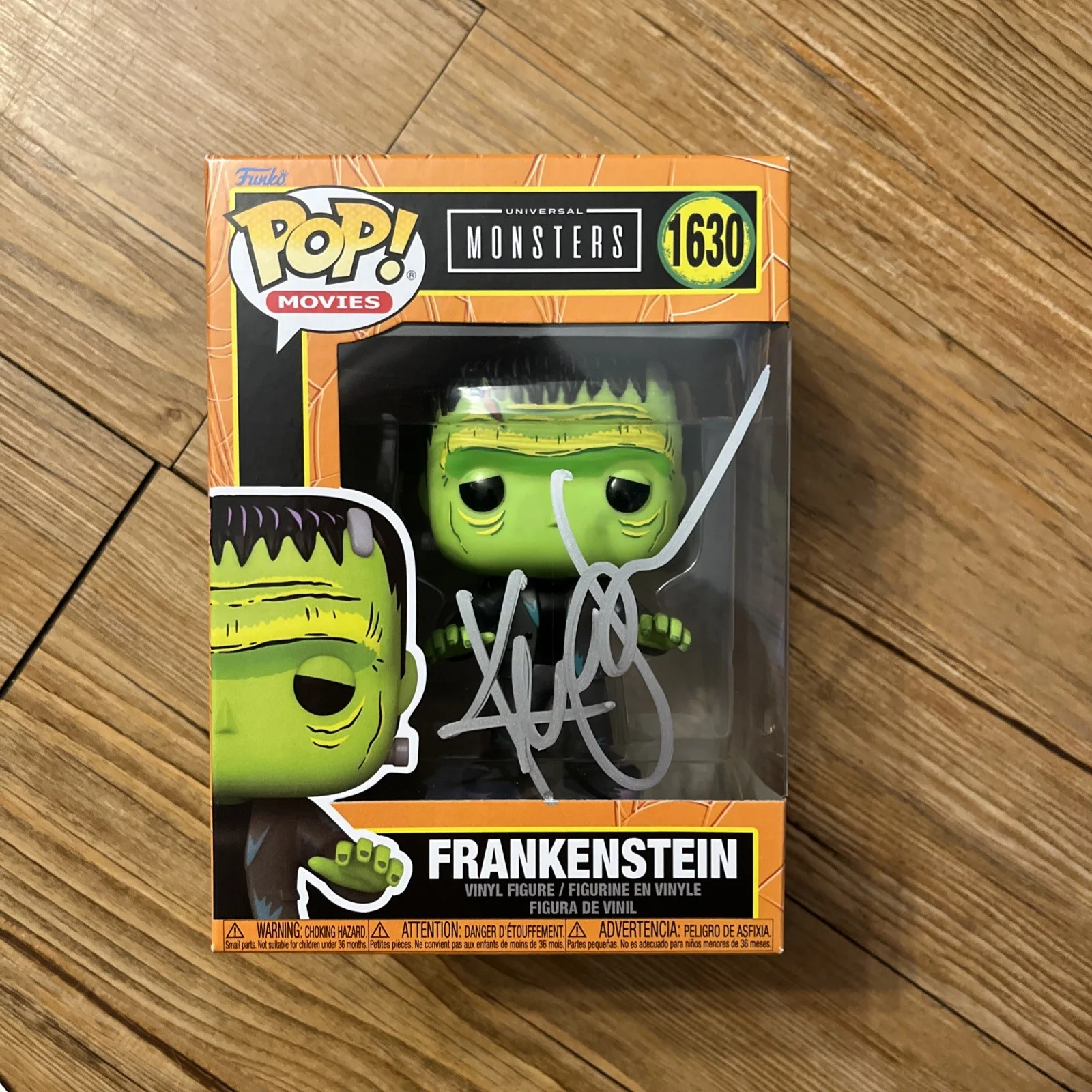 Kevin James — Kevin James Signed Autograph #1630 Frankenstein Funko Pop! figure ACOA LOA RARE, image 2