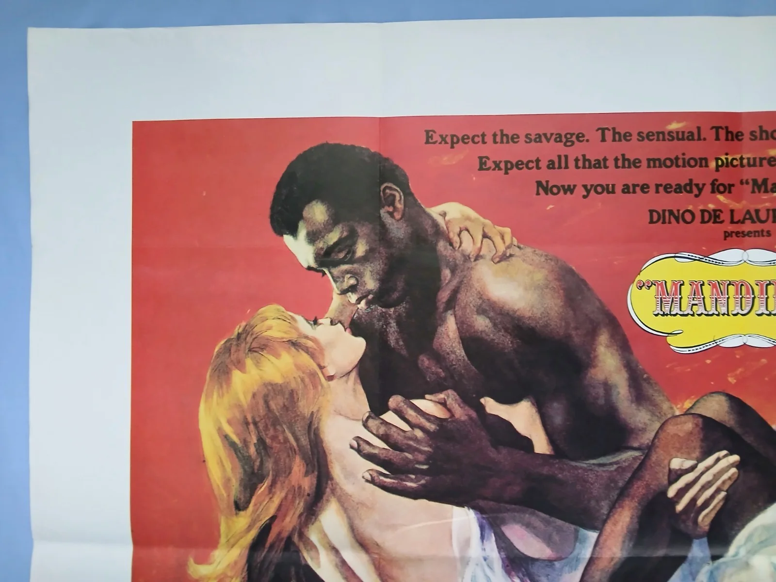 MANDINGO (1975) original UK quad poster - Richard Fleischer blaxploitation - vgc, изображение 2