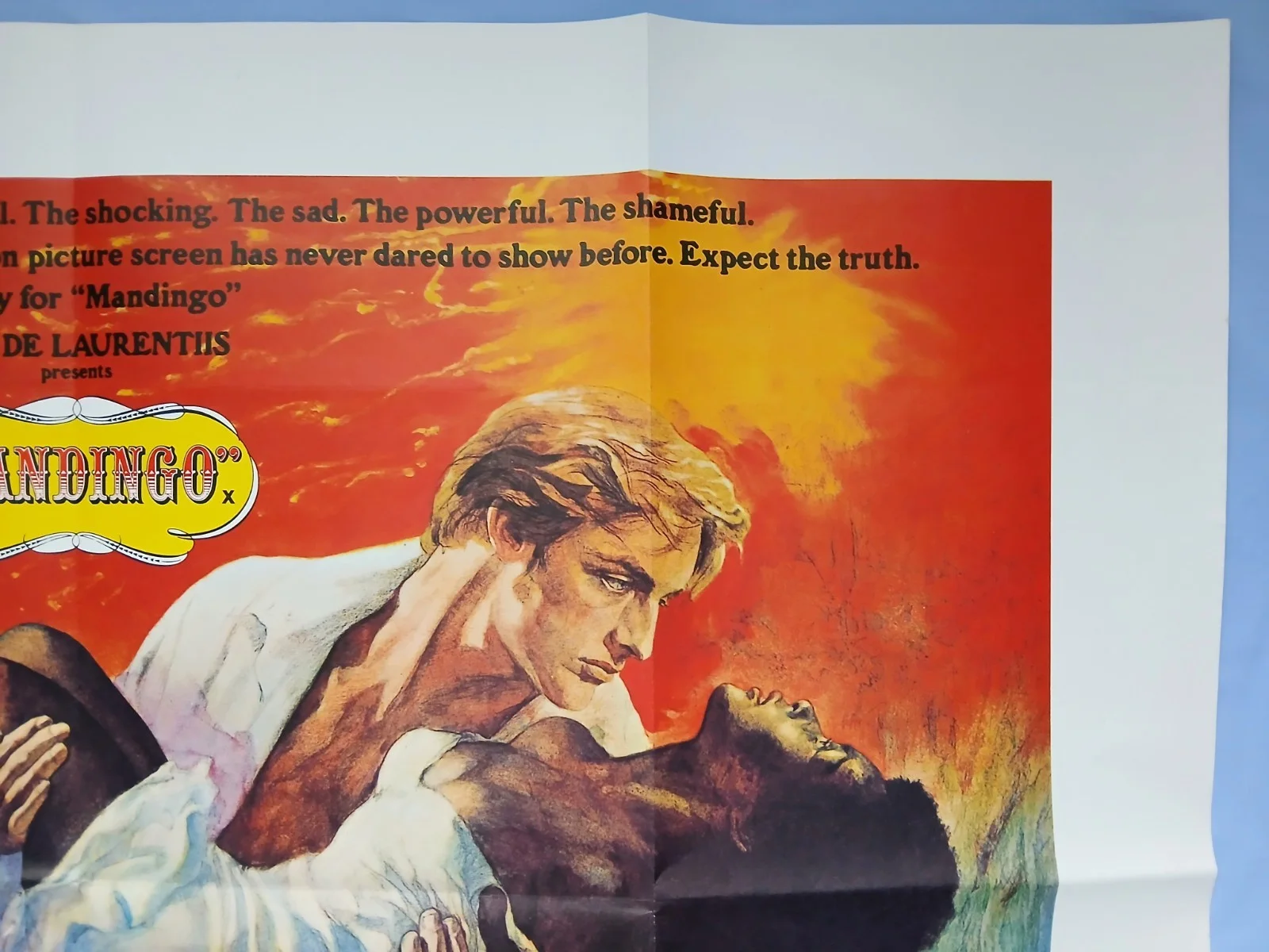 MANDINGO (1975) original UK quad poster - Richard Fleischer blaxploitation - vgc, изображение 3