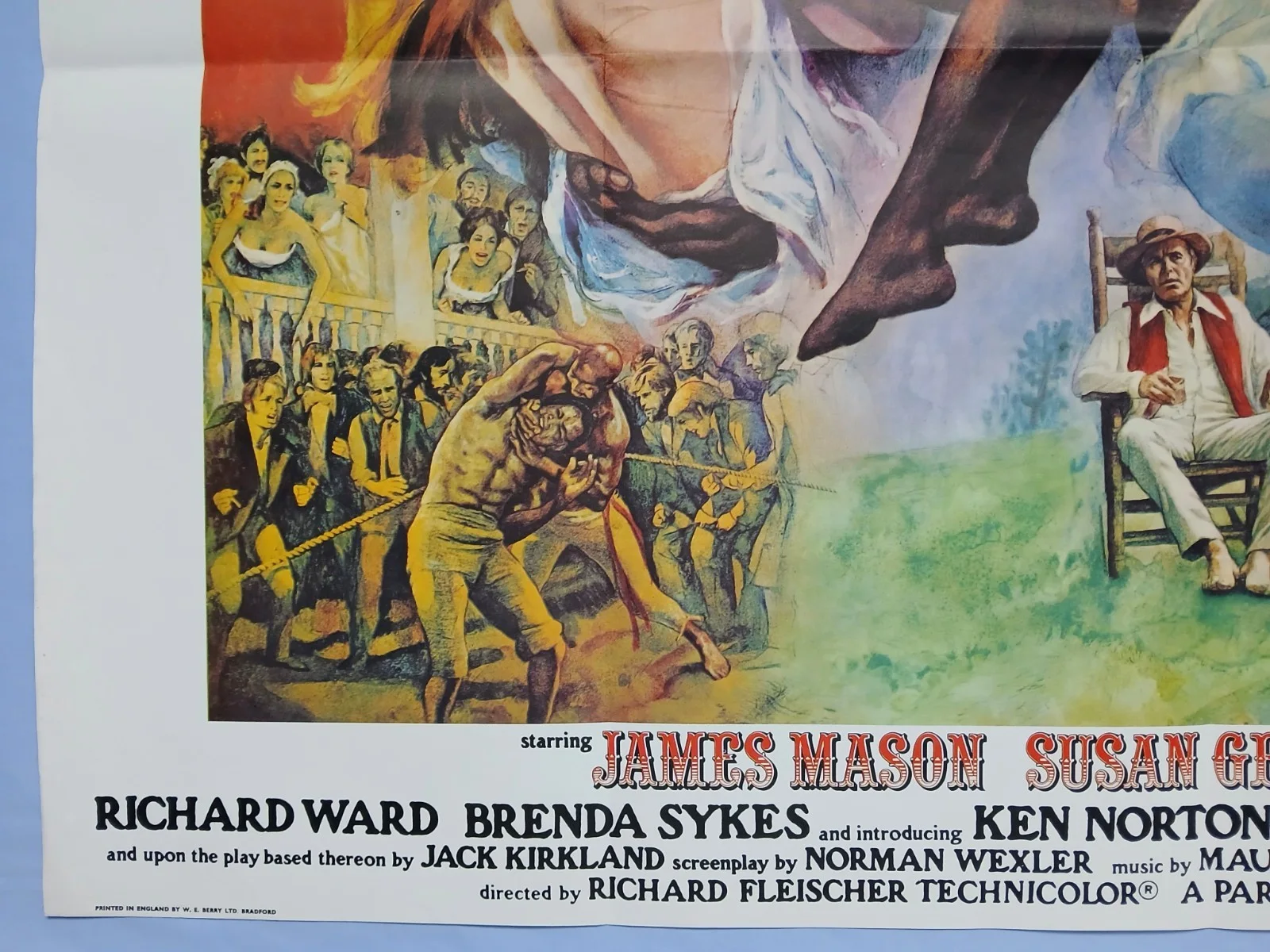 MANDINGO (1975) original UK quad poster - Richard Fleischer blaxploitation - vgc, изображение 4