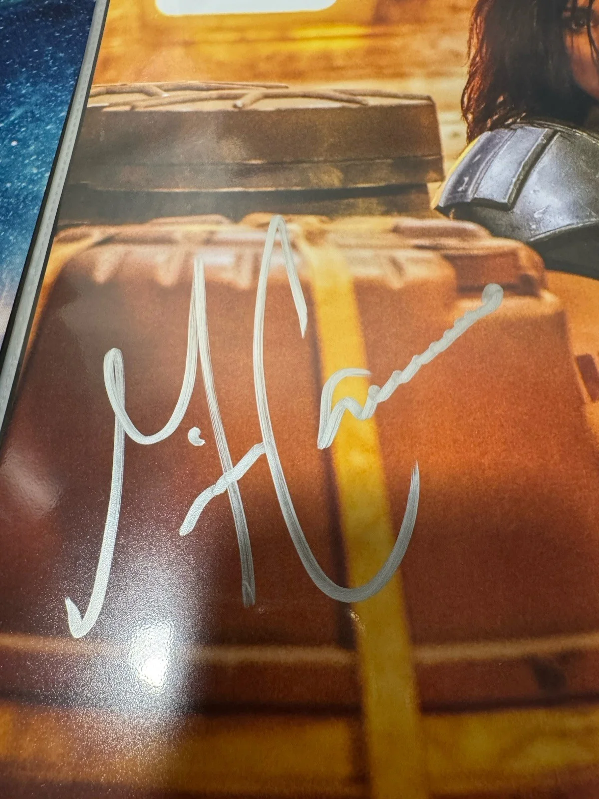 Autographed Signed Gina Carano Star Wars Cara Dune 11x14 Photo SWAU, изображение 2