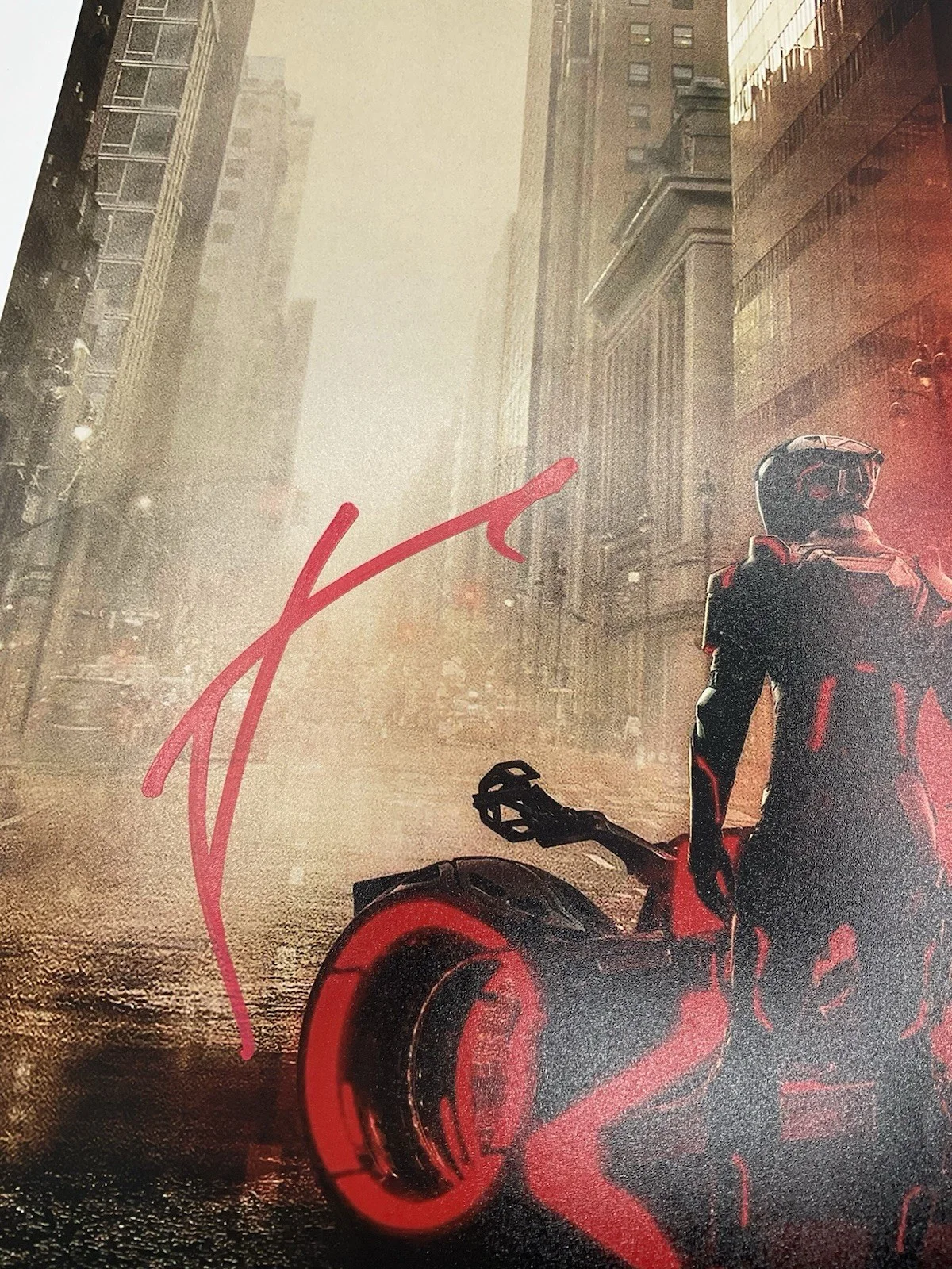 Jared Leto — Jared Leto signed photo BAS Tron Ares signed 12x18 Jared Leto Tron signed photo, изображение 2
