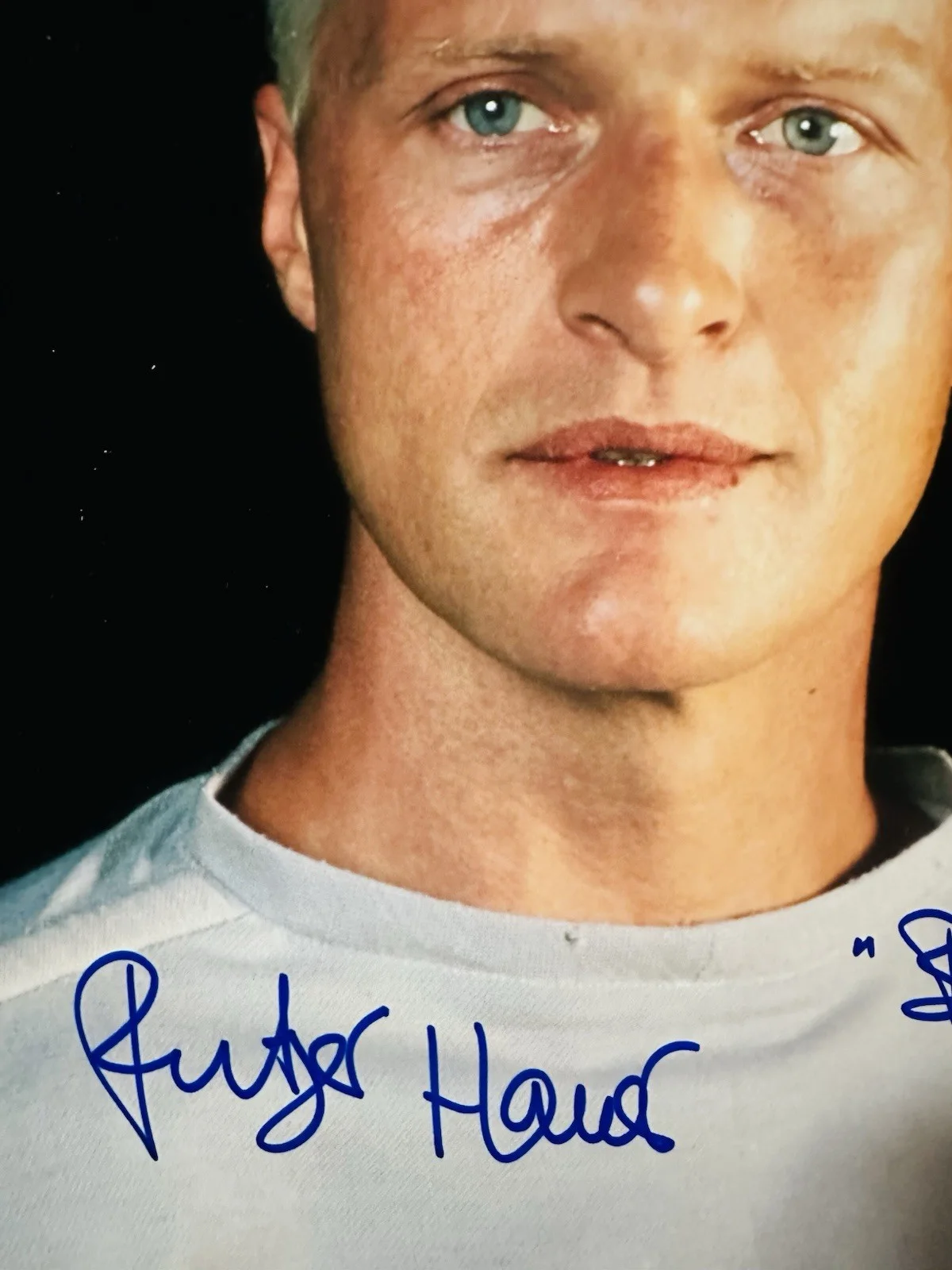 Rutger Hauer — Rutger Hauer signed 11x14 Photo In Person. Exact Proof. Blade Runner, изображение 2