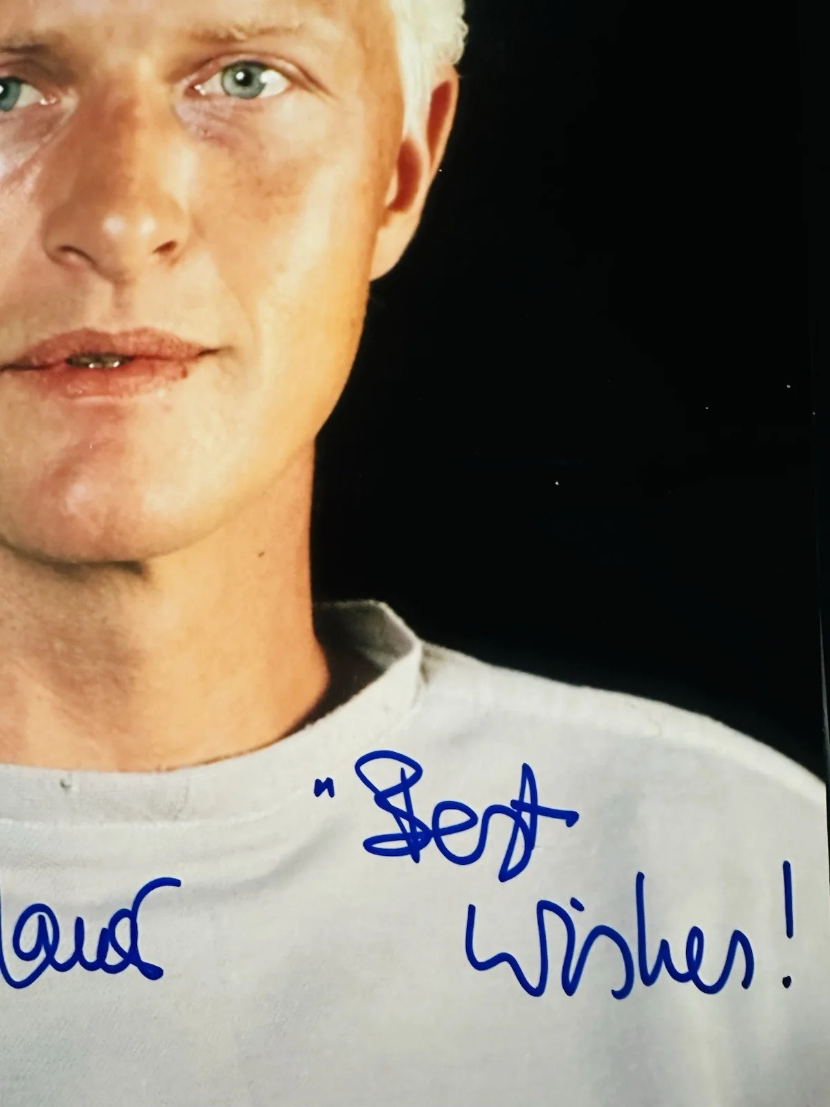 Rutger Hauer — Rutger Hauer signed 11x14 Photo In Person. Exact Proof. Blade Runner, изображение 3