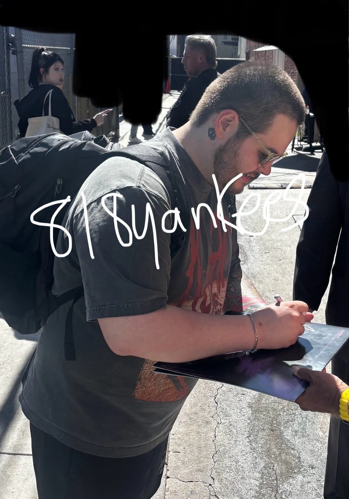 Spiritbox Signed Vinyl Album The Fear Of Fear Courtney LaPlante, Mike, Zev, Josh, изображение 2