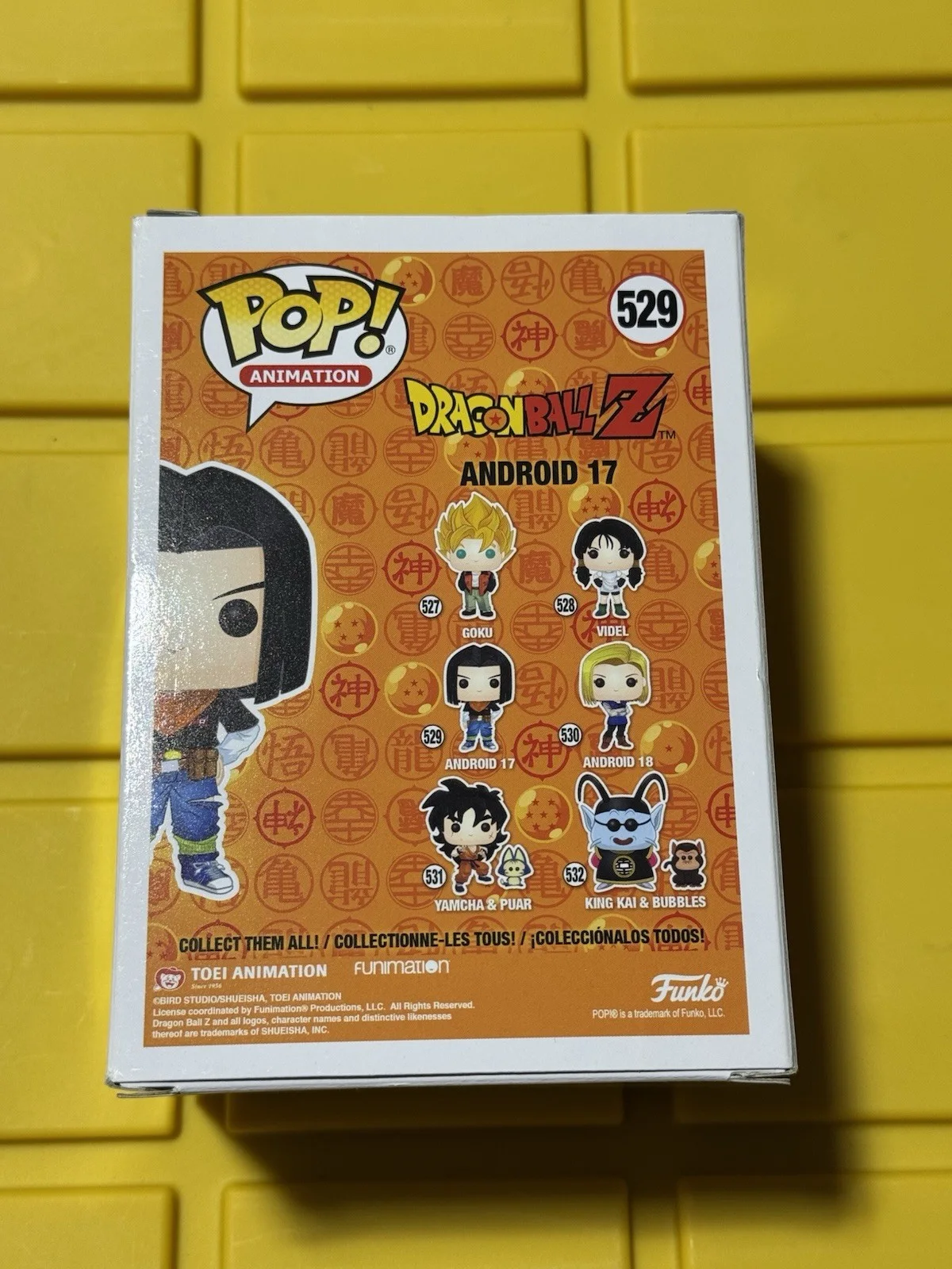 CHUCK HUBER — CHUCK HUBER Signed Autographed ANDROID 17 Funko Pop #529 JSA COA, image 2