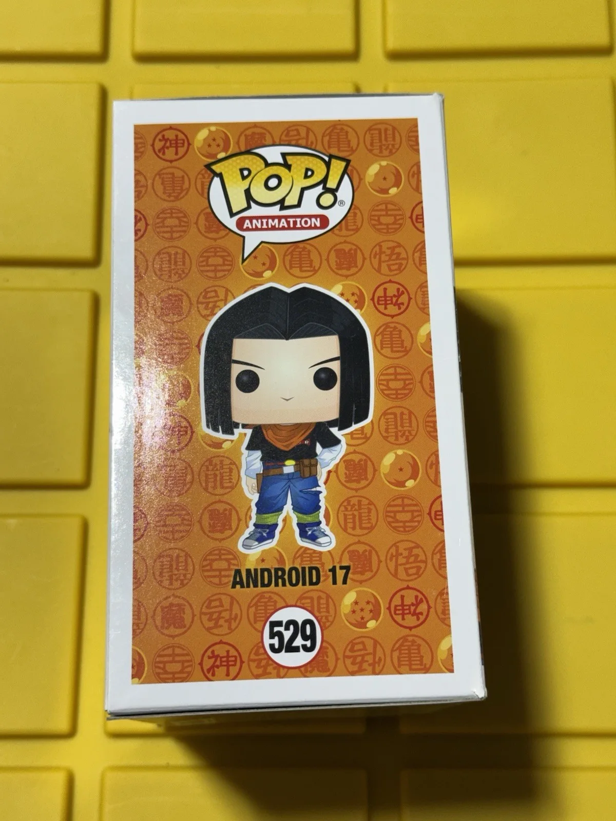 CHUCK HUBER — CHUCK HUBER Signed Autographed ANDROID 17 Funko Pop #529 JSA COA, image 3