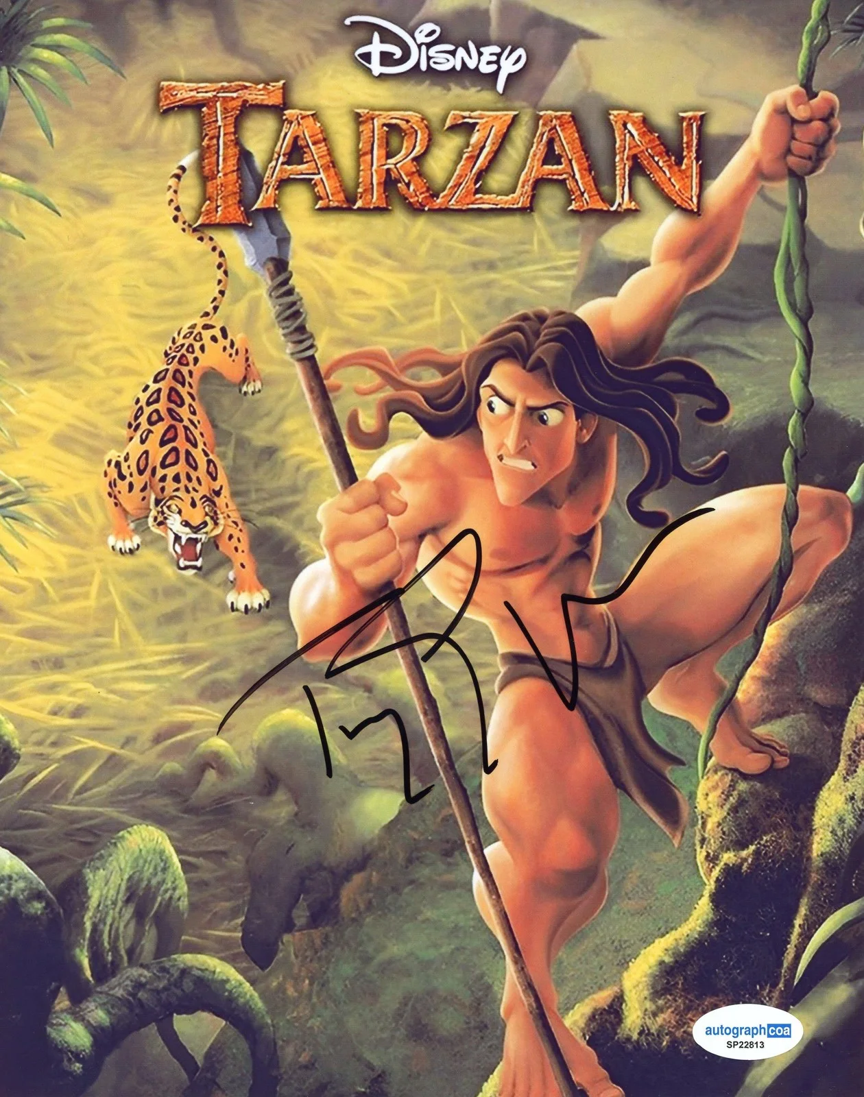 Tony Goldwyn — Tony Goldwyn "Tarzan" AUTOGRAPH Signed Autographed 8x10 Photo I ACOA
