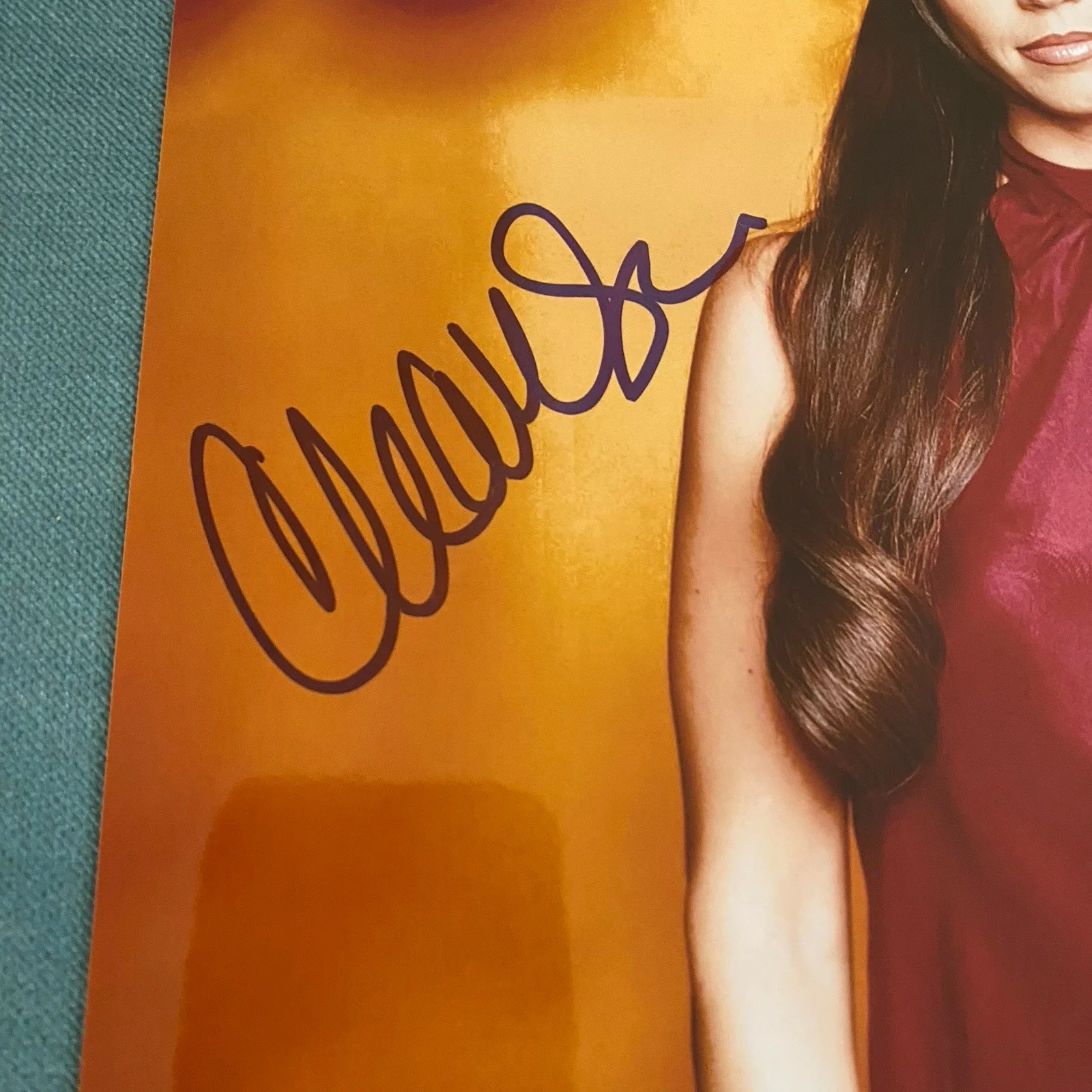CHARISMA CARPENTER BUFFY THE VAMPIRE SLAYER~ANGEL AUTOGRAPHED 8 x 10 PHOTO, изображение 2