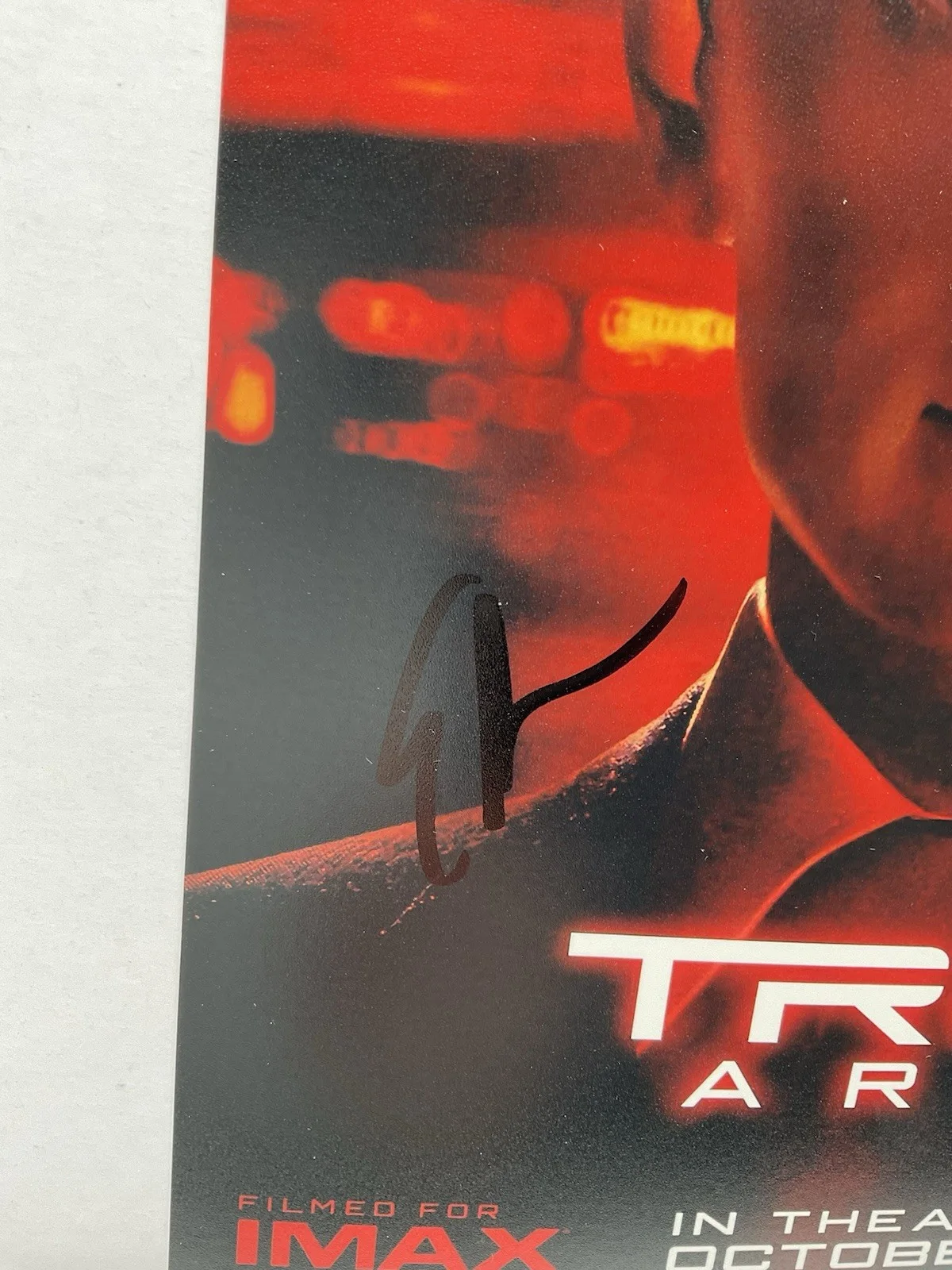 Evan Peters — Evan Peters signed 8x10 Tron Ares signed 8x10 Disney signed photo SWAU Dillinger, изображение 2