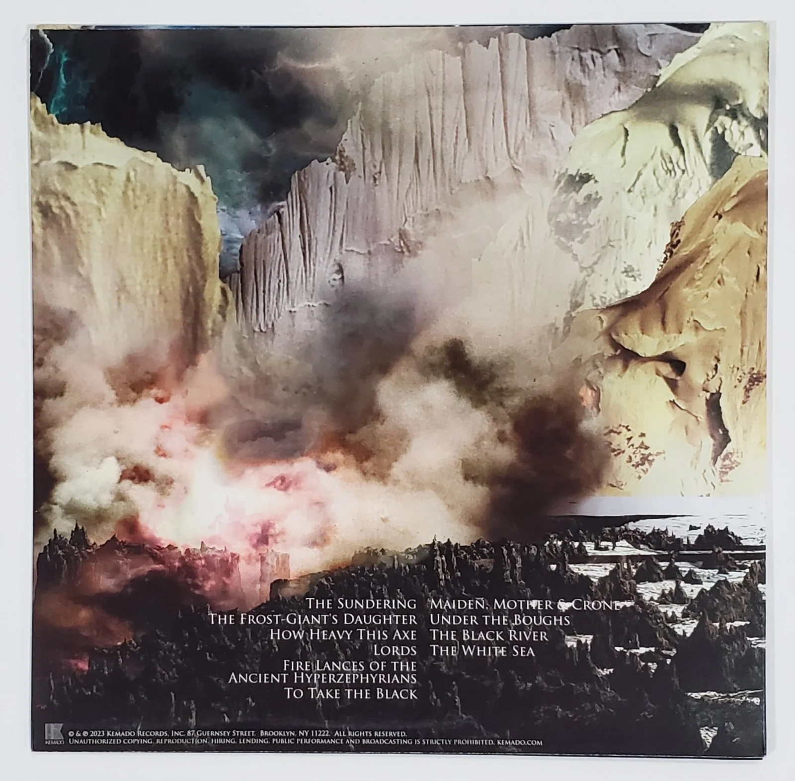 THE SWORD KYLE SHUTT BAND SIGNED GODS OF THE EARTH LP VINYL RECORD ALBUM W/ LOA, изображение 2