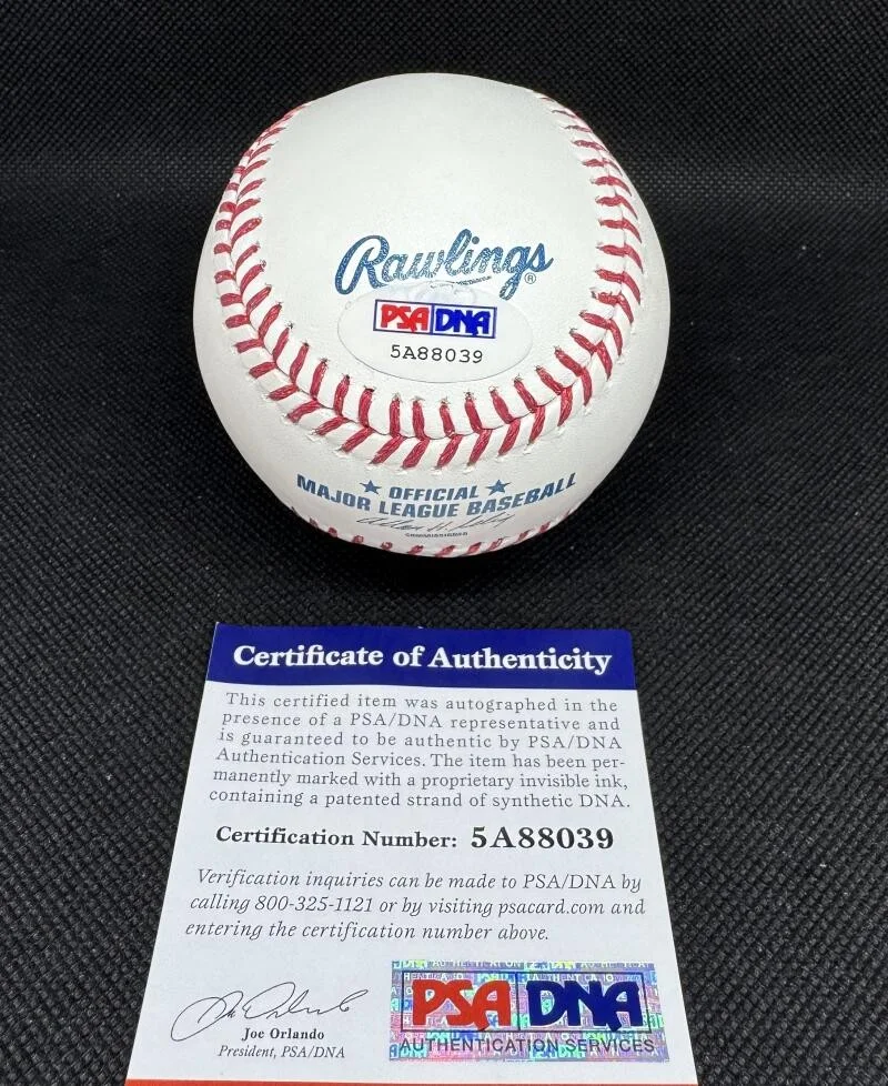 Roger Daltrey — Roger Daltrey The Who Signed Autograph OMLB Baseball Ball w/ PSA COA, изображение 2