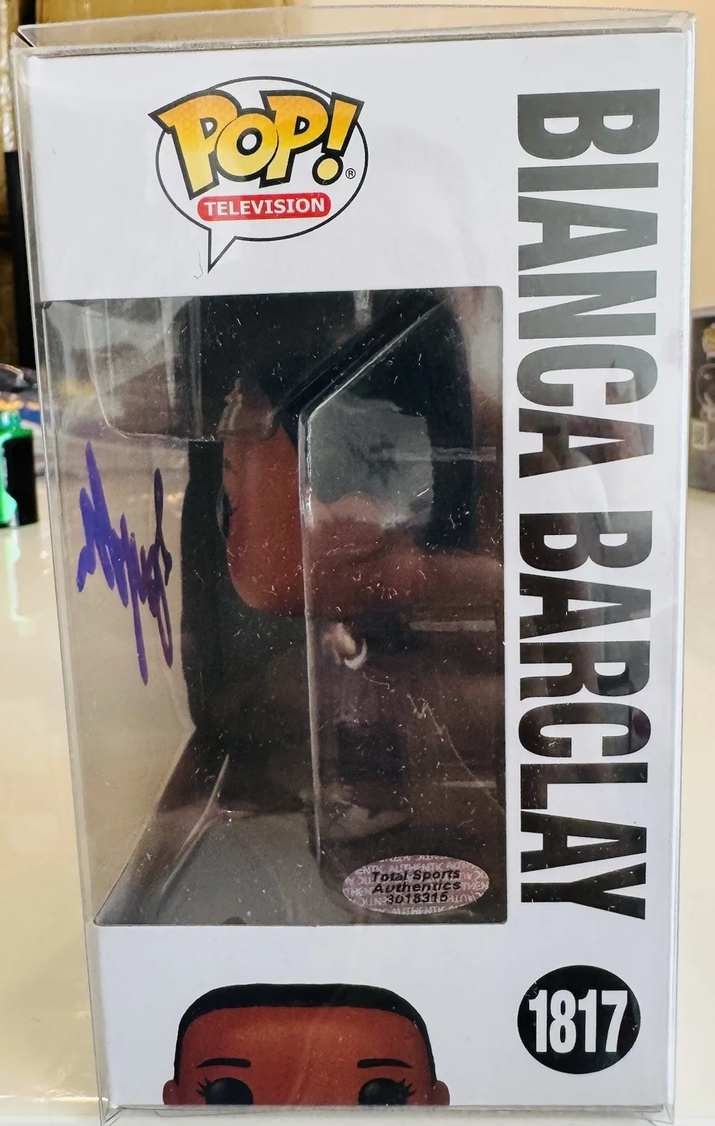 Joy Sunday — Joy Sunday Signed Bianca Barclay Funko Wednesday Authentic Autograph Holo COA, изображение 3