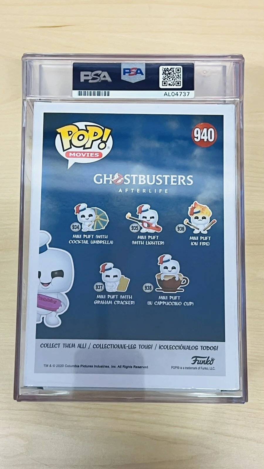 Jason Reitman — JASON REITMAN SIGNED MINI PUFT BASKIN ROBBINS EXCLUSIVE FUNKO POP BECKETT & PSA, image 3
