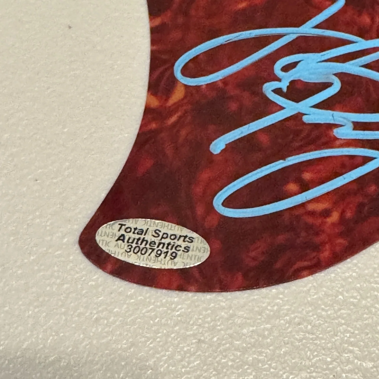 KATY PERRY AUTHENTIC SIGNED AUTOGRAPHED INSCRIBED AUTO GUITAR PICKGUARD WITH COA, image 3
