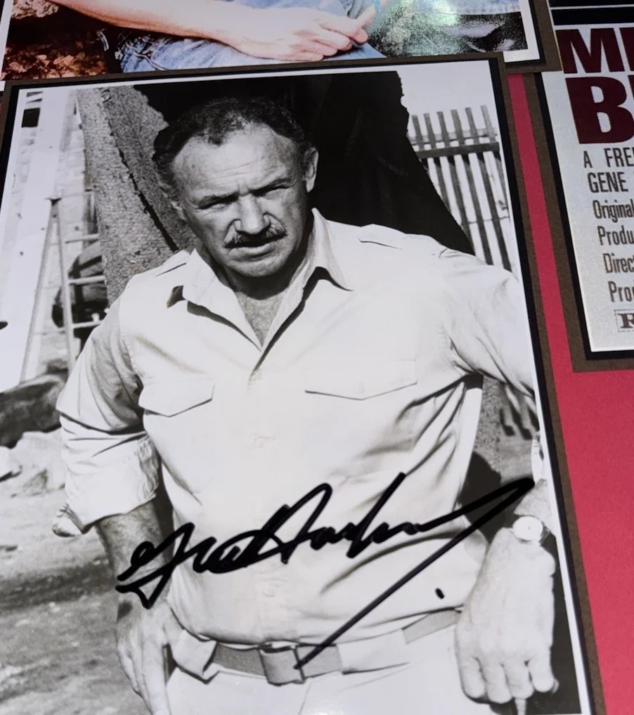 GENE HACKMAN William Dafoe Signed MISSISSIPPI BURNING Memorabilia Authentic Cert, image 2