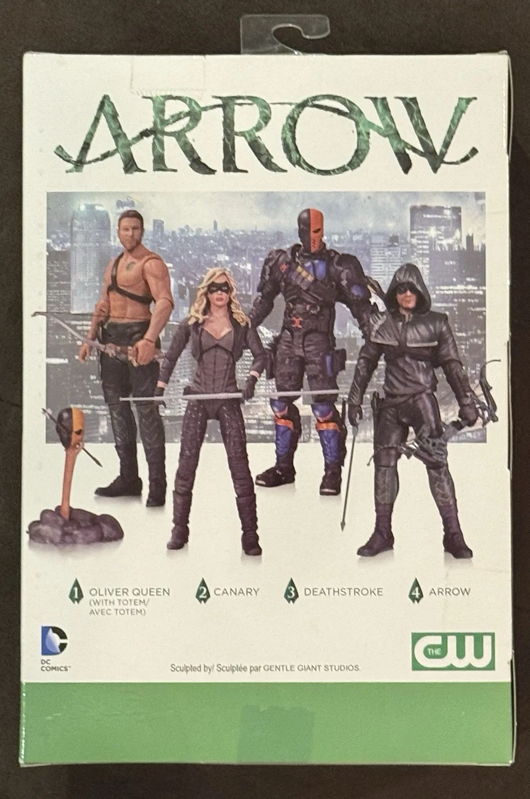 Stephen Amell Signed The Arrow Show Figure Oliver Queen Green 1 DC w/ JSA COA, изображение 4