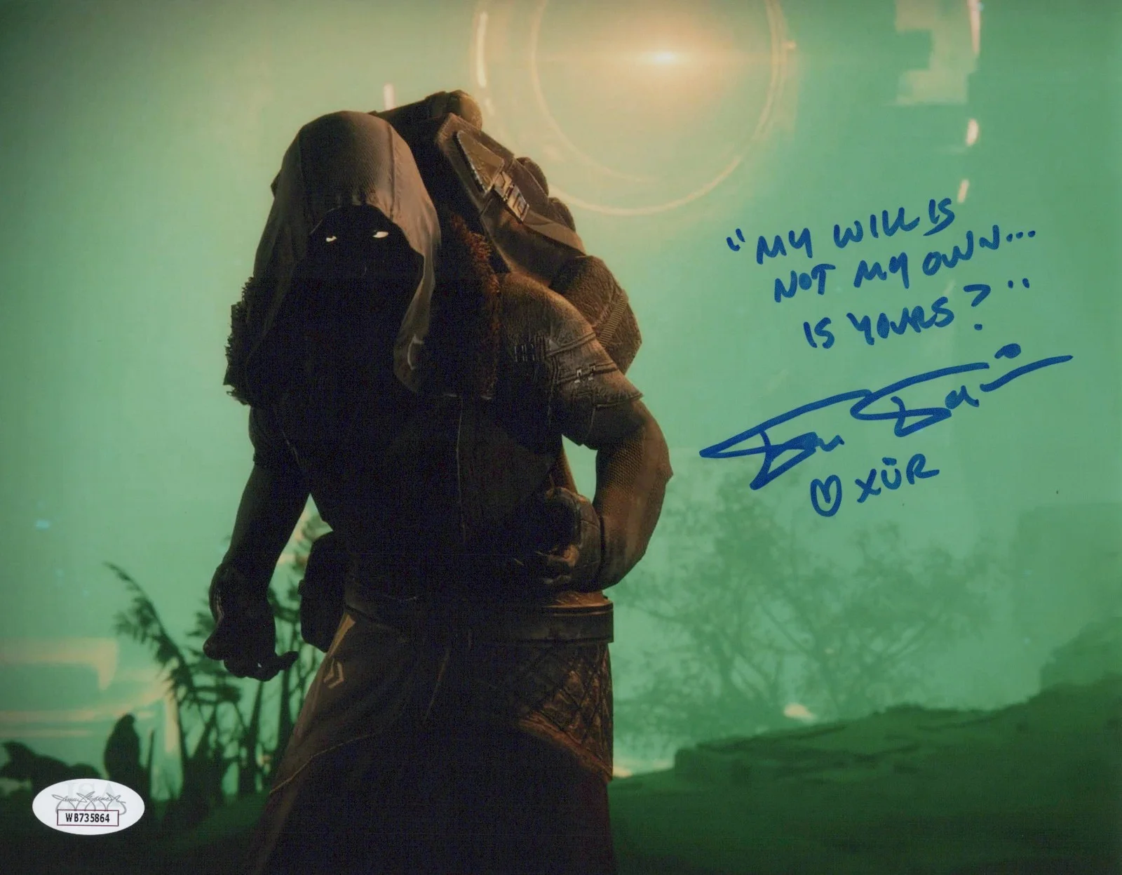 Fred Tatasciore — Fred Tatasciore Signed 8x10 Destiny "Xur" Authentic Autograph Photo JSA COA