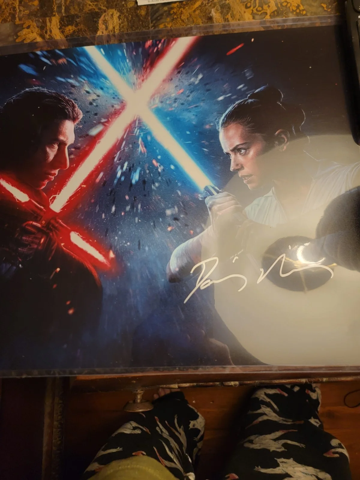 Daisy Ridley — Daisy Ridley Signed Star Wars Rey Jedi 11x14 Photo Official Pix Authenticated, изображение 2