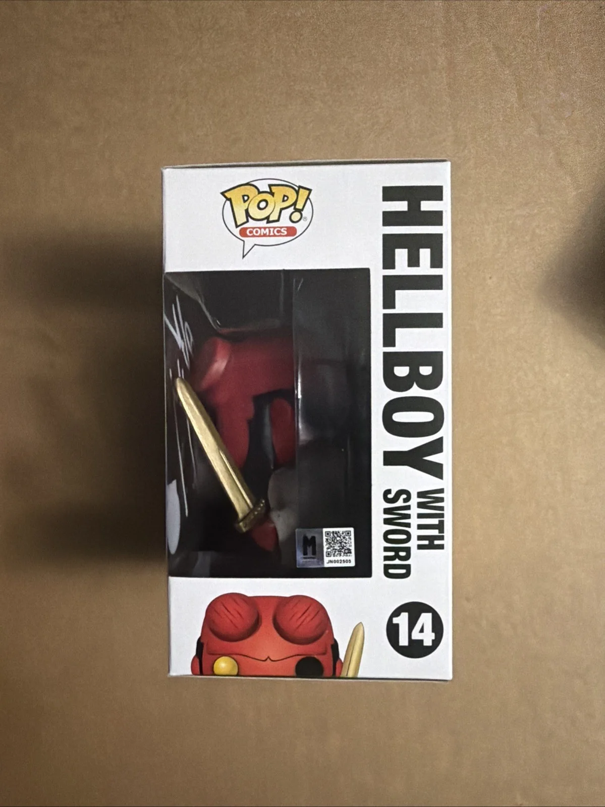 Ron Pearlman — Ron Pearlman Signed/Autographed Hellboy Funko Pop! MAS COA., image 2