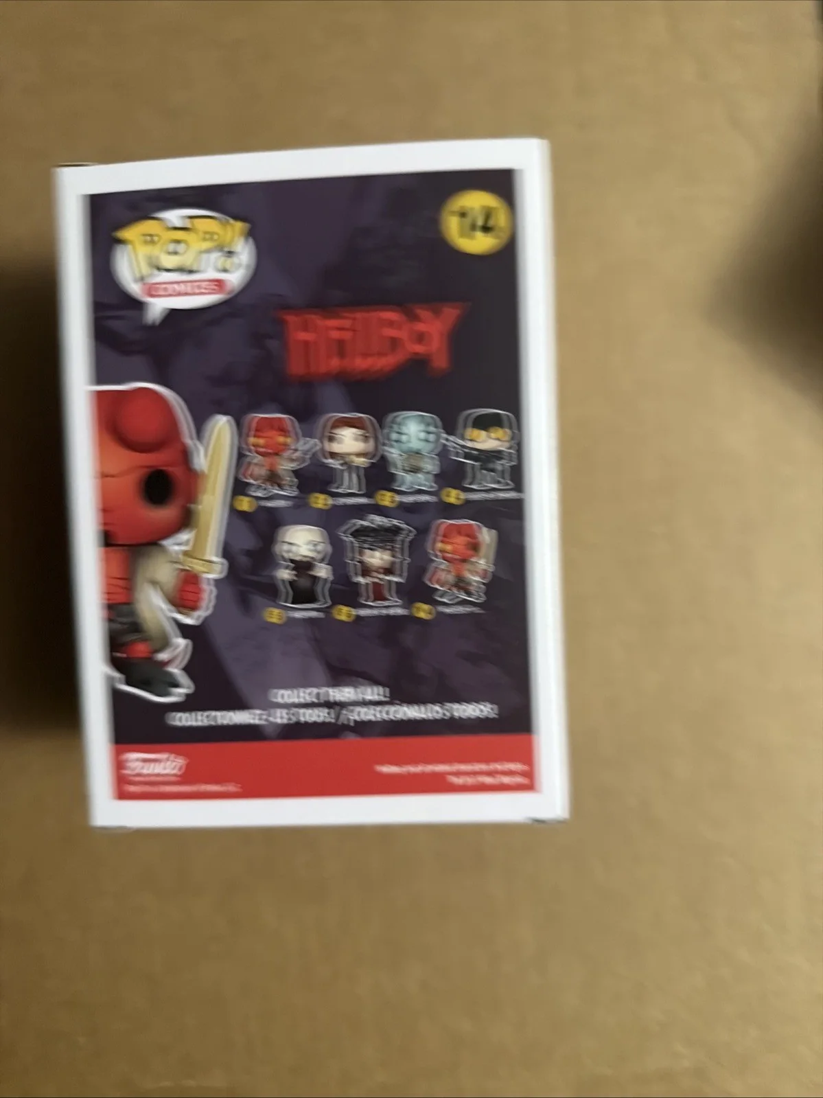 Ron Pearlman — Ron Pearlman Signed/Autographed Hellboy Funko Pop! MAS COA., image 3