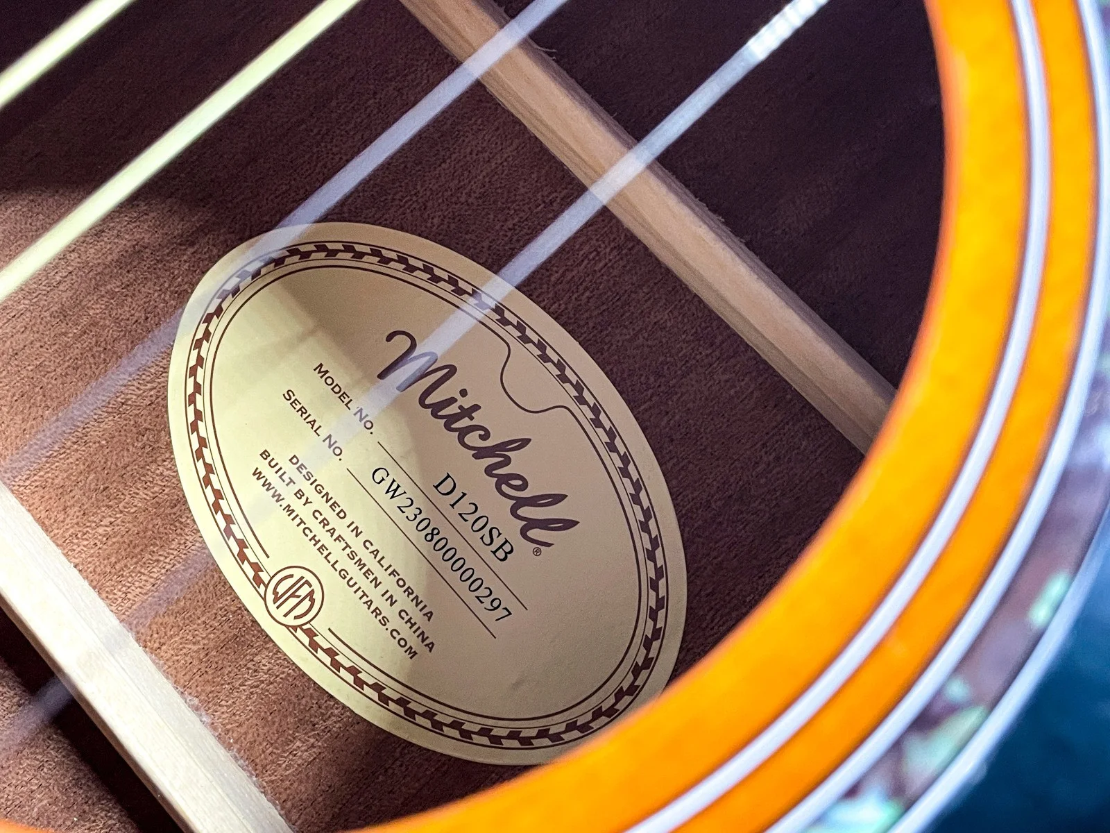 Dave Matthews *Crash* SIGNED ON BODY Full Size Acoustic Guitar PROOF JSA, image 5