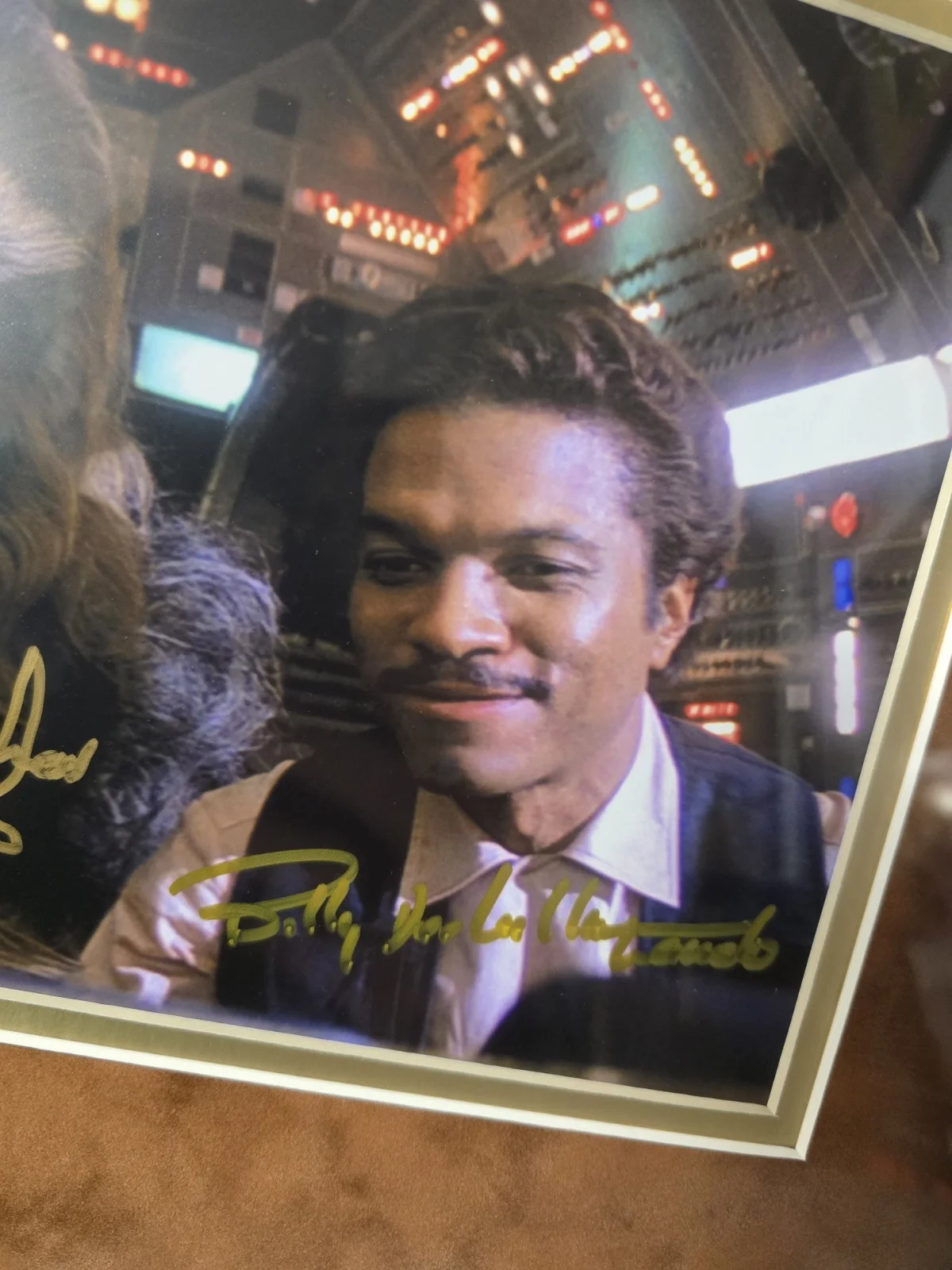 Billy Dee Williams, Peter Mayhew — BILLY DEE WILLIAMS & PETER MAYHEW Signed AUTO 8x10 Photo Star Wars COA ESB, изображение 3