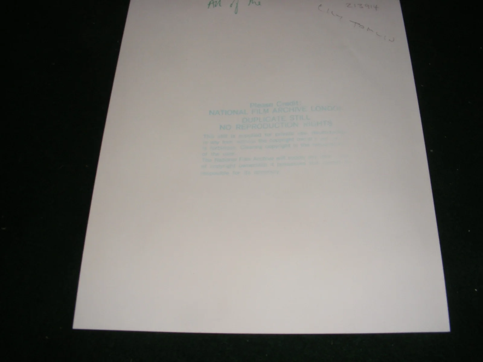 LILY TOMLIN? FEATURE FILM "ALL OF ME" 1984 PHOTOGRAPH 10" x 8", изображение 2