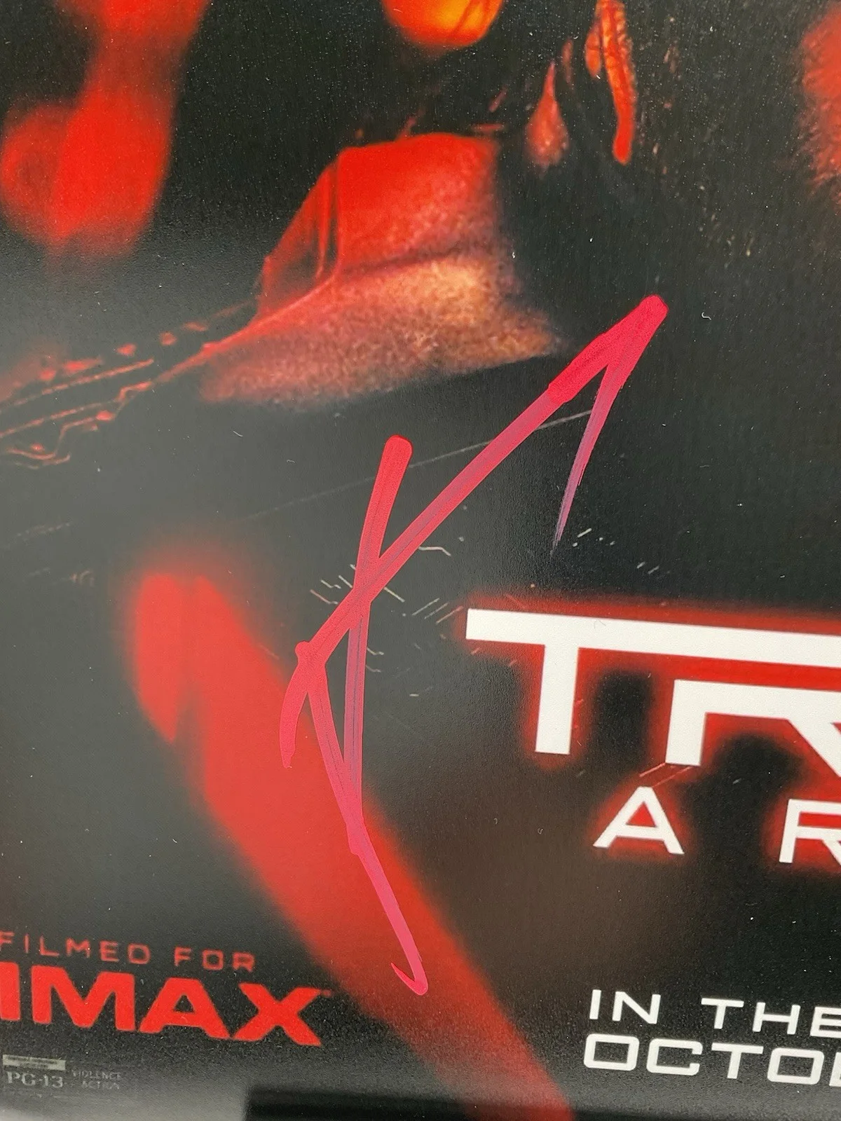 Jared Leto — Jared Leto signed photo SWAU Tron Ares signed 11x14 Jared Leto Tron signed photo, изображение 2