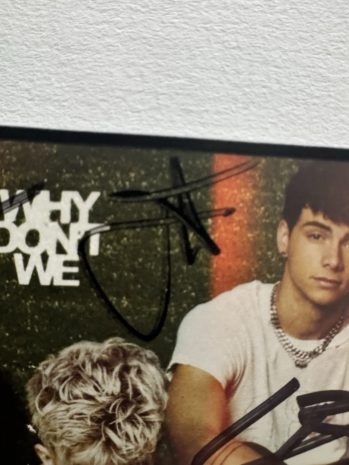 Why Don't We Signed "The Good Times & The Bad Ones" CD Insert 11x14 Frame - ACOA, изображение 4