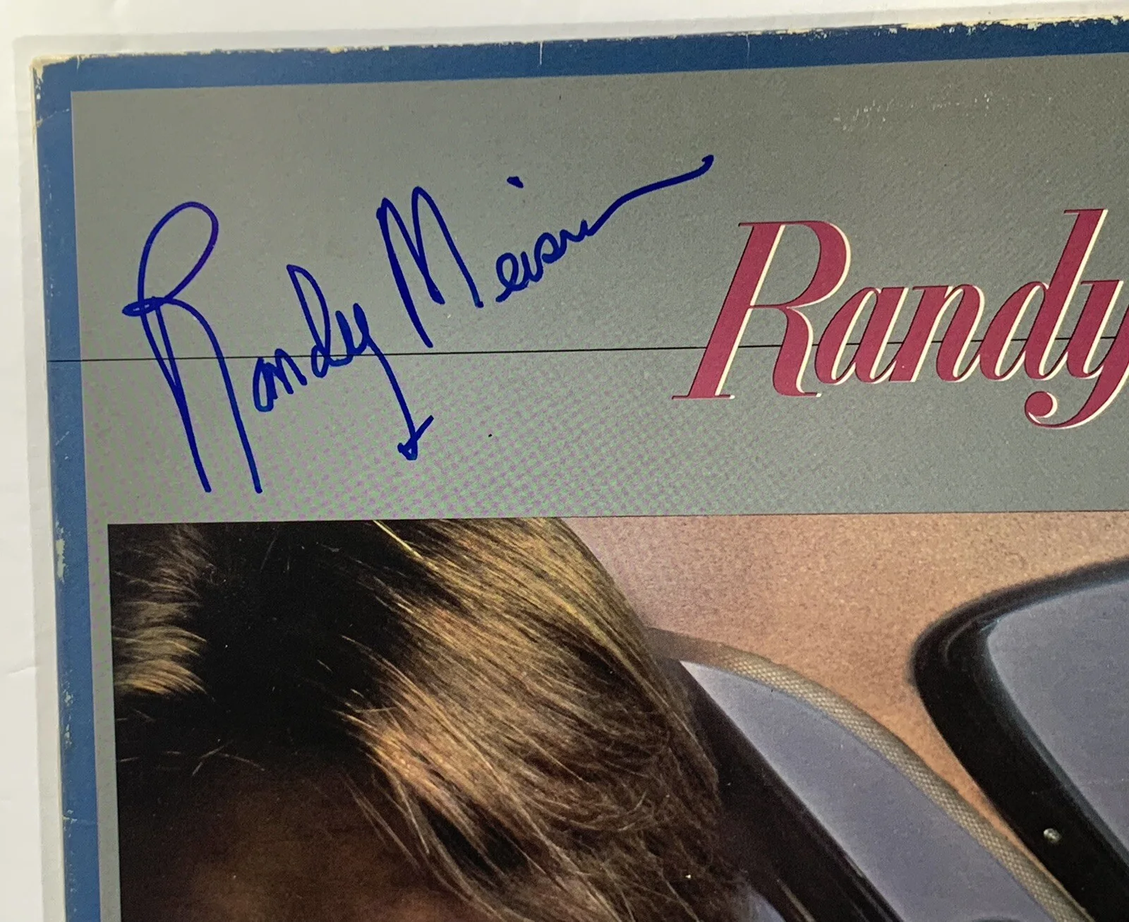 Randy Meisner Eagles signed Album vinyl solo lp autographed beckett coa, image 2