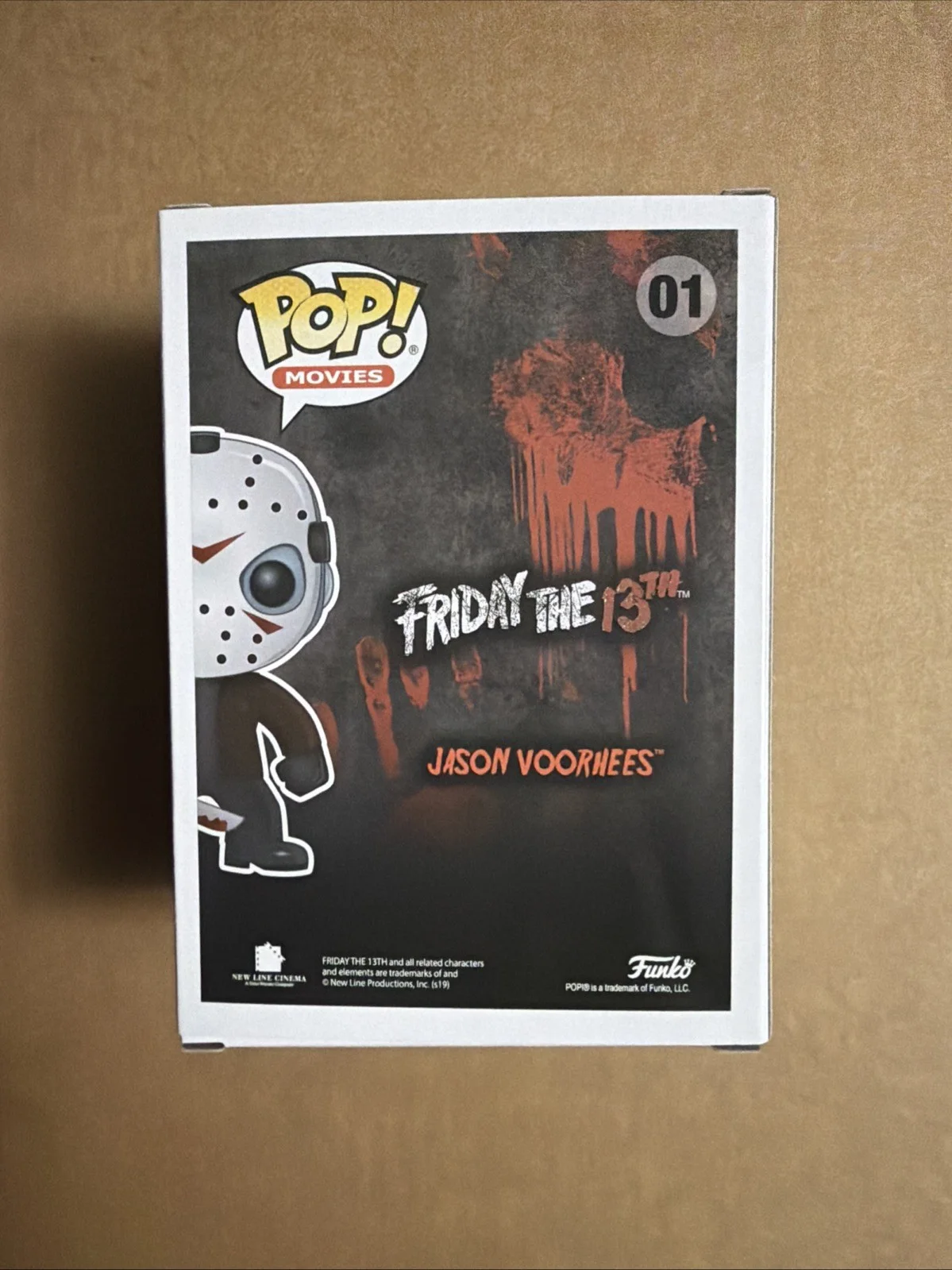 Warrington Gillette — Warrington Gillette Signed/Autographed Funko Pop! Jason. Friday The 13th. OCCM, изображение 3