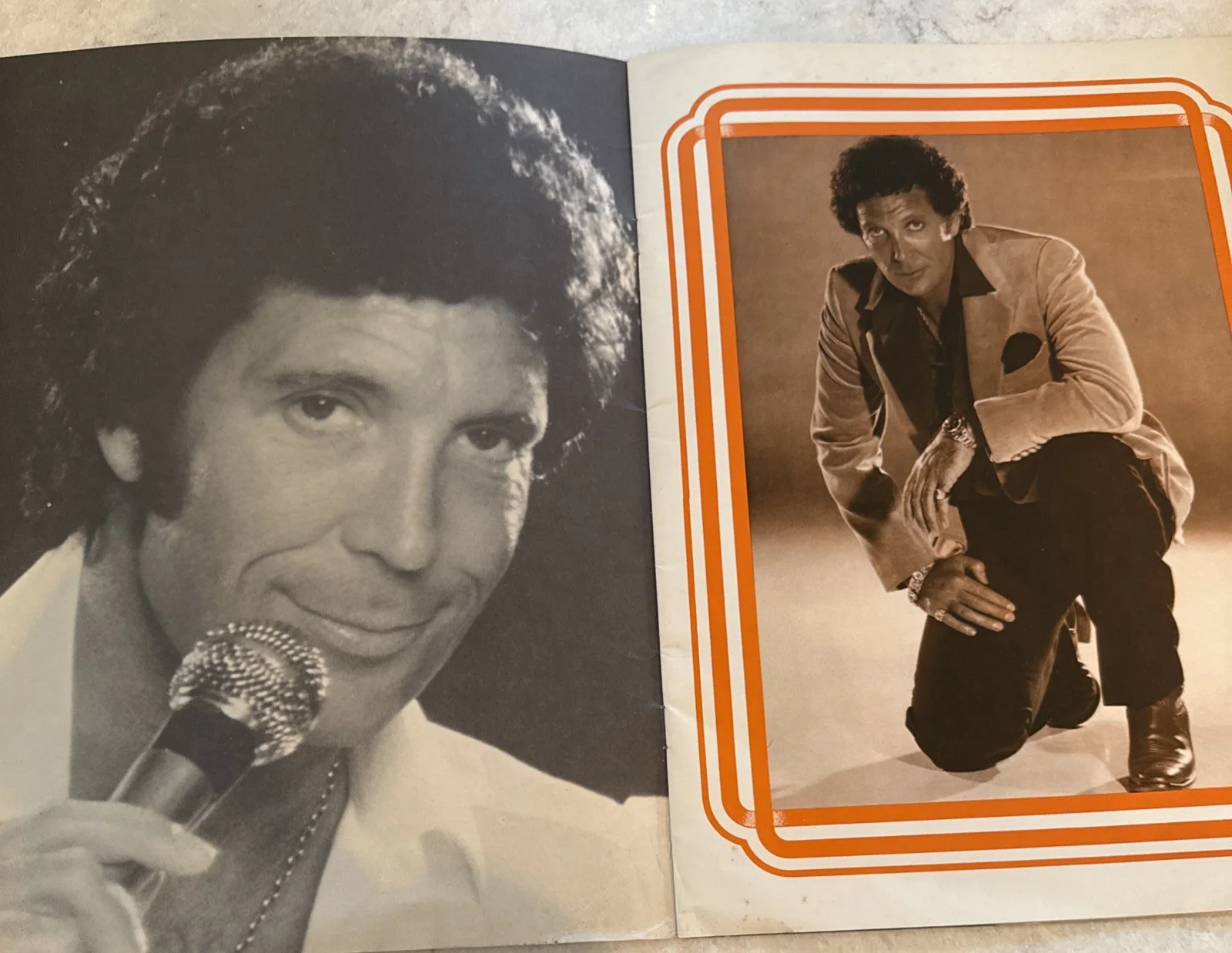 Autographed Tom Jones Promotional Phamplet Raydell Publishing New York [BIN A33], image 2