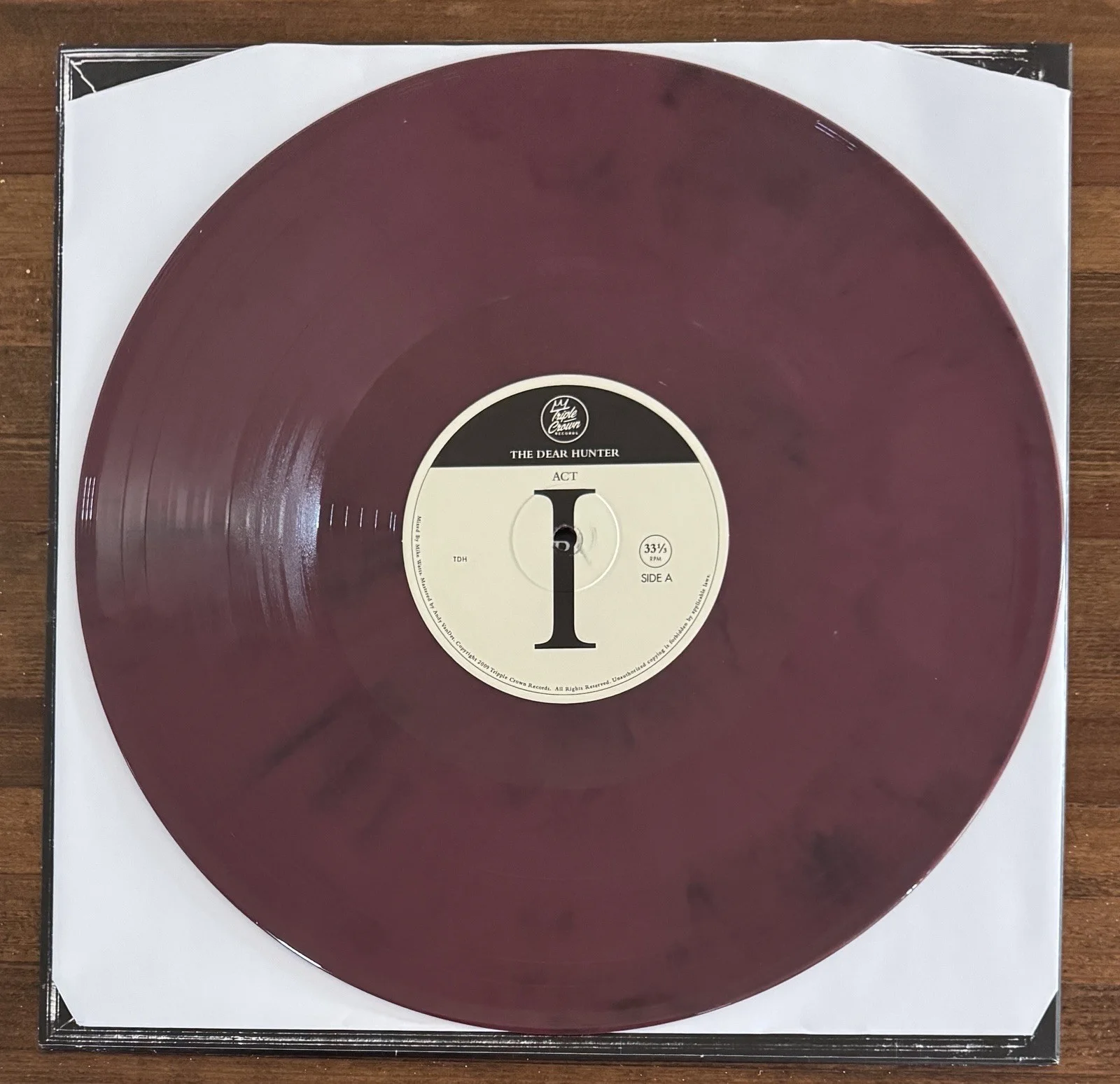 SIGNED THE DEAR HUNTER ACT I VINYL LP BAS BECKETT COA AUTOGRAPH Lake South North, изображение 2