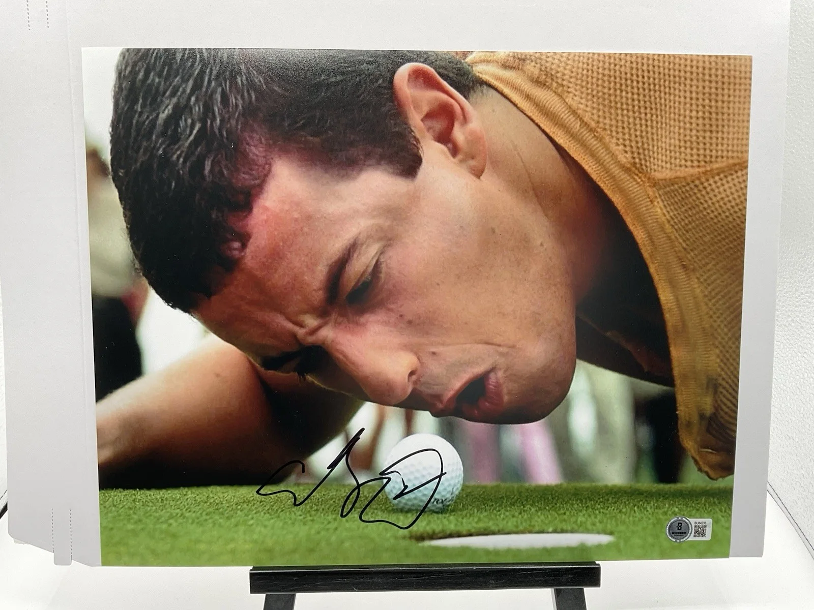 Adam Sandler — Adam Sandler signed 11x14 BAS Happy Gilmore signed photo Golf signed photo