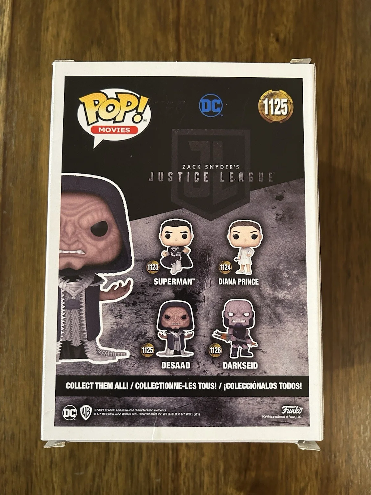Zack Snyder — Zack Snyder Signed Funko Pop Zack Snyder's Justice League ‘Desaad’ Beckett, image 3