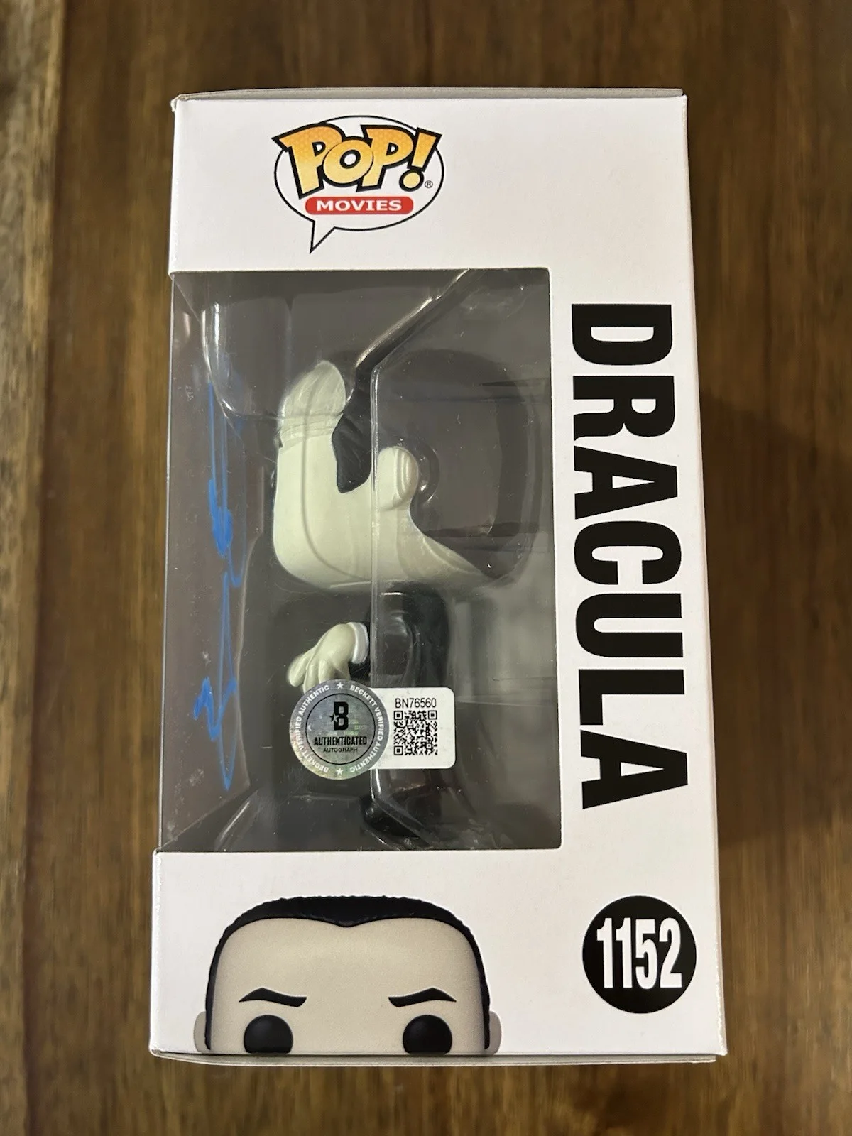 Caleb Landry Jones ‘Dracula: A Love Tale’ Signed Funko Pop ‘Dracula’ Beckett, изображение 2