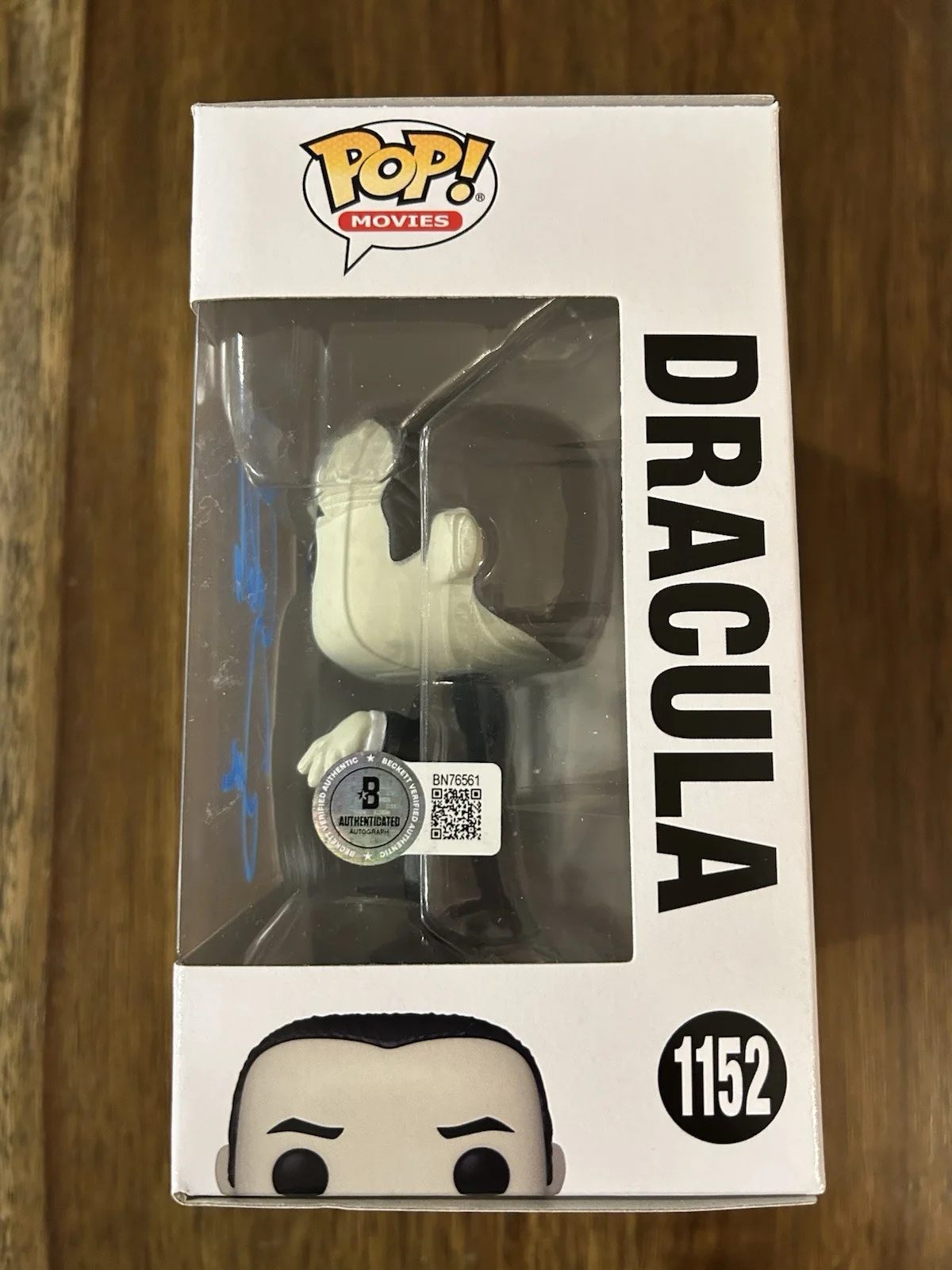 Caleb Landry Jones ‘Dracula: A Love Tale’ Signed Funko Pop ‘Dracula’ Beckett, изображение 2