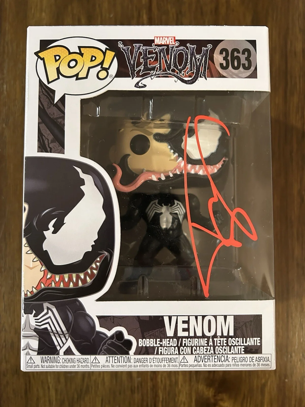 Topher Grace — Topher Grace ‘Spider-Man 3’ Signed Funko Pop ‘Venom’ Beckett Certified