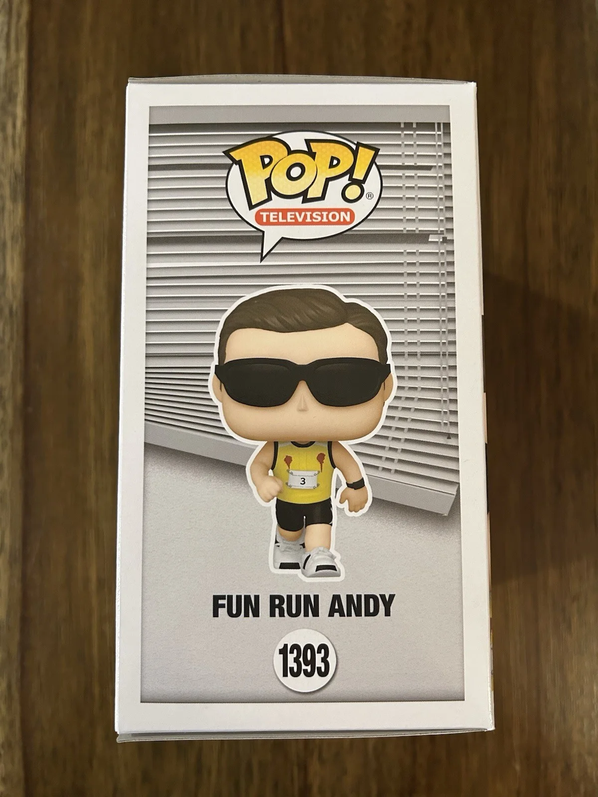 Ed Helms ‘The Office’ Signed Autographed ‘Fun Run Andy’ Funko Pop Beckett, image 4