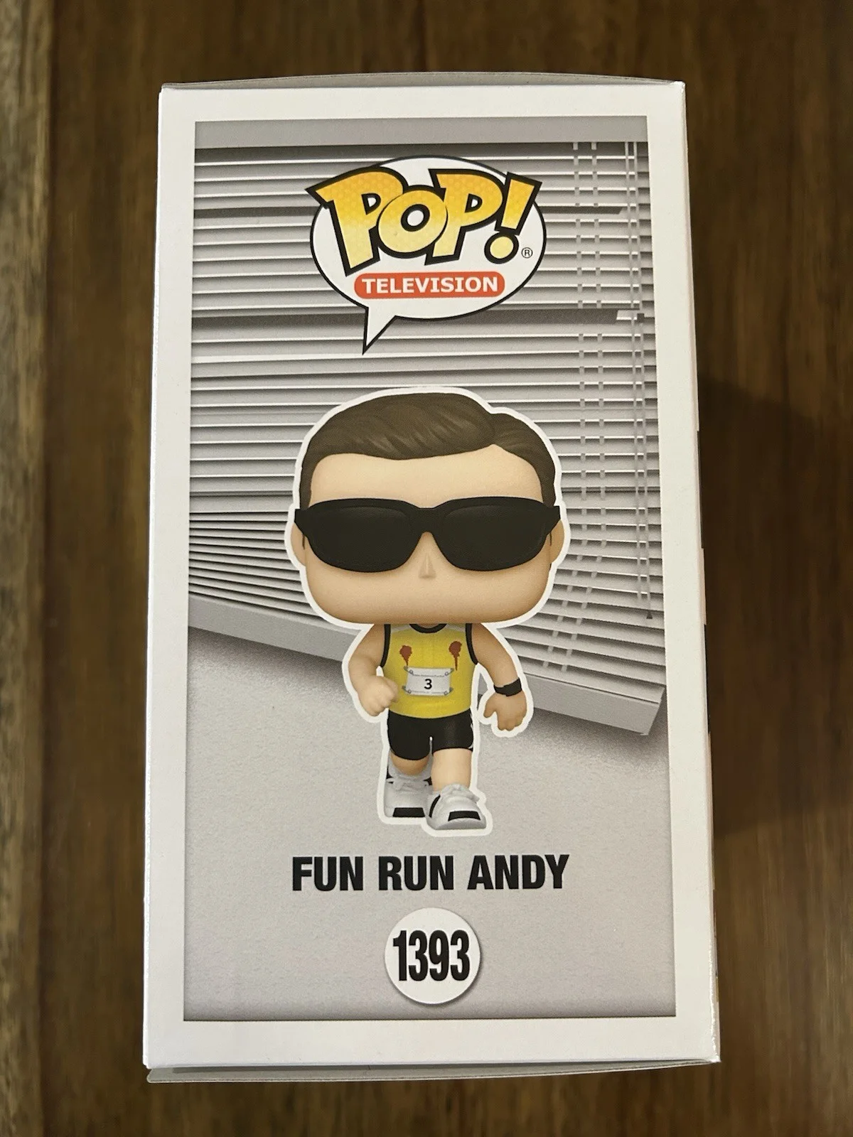 Ed Helms ‘The Office’ Signed Autographed ‘Fun Run Andy’ Funko Pop Beckett, изображение 4